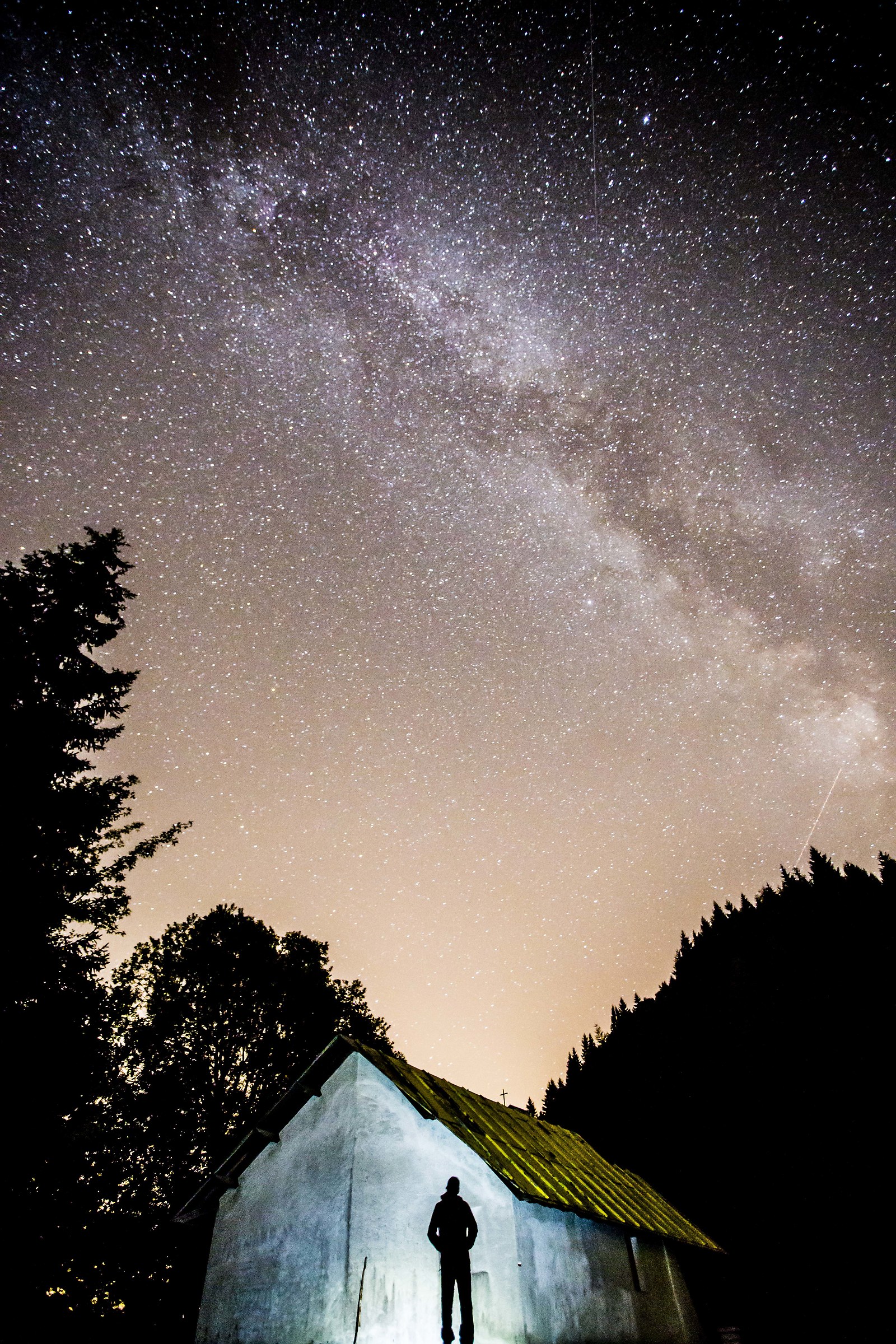 Milky Way from Restele Pass