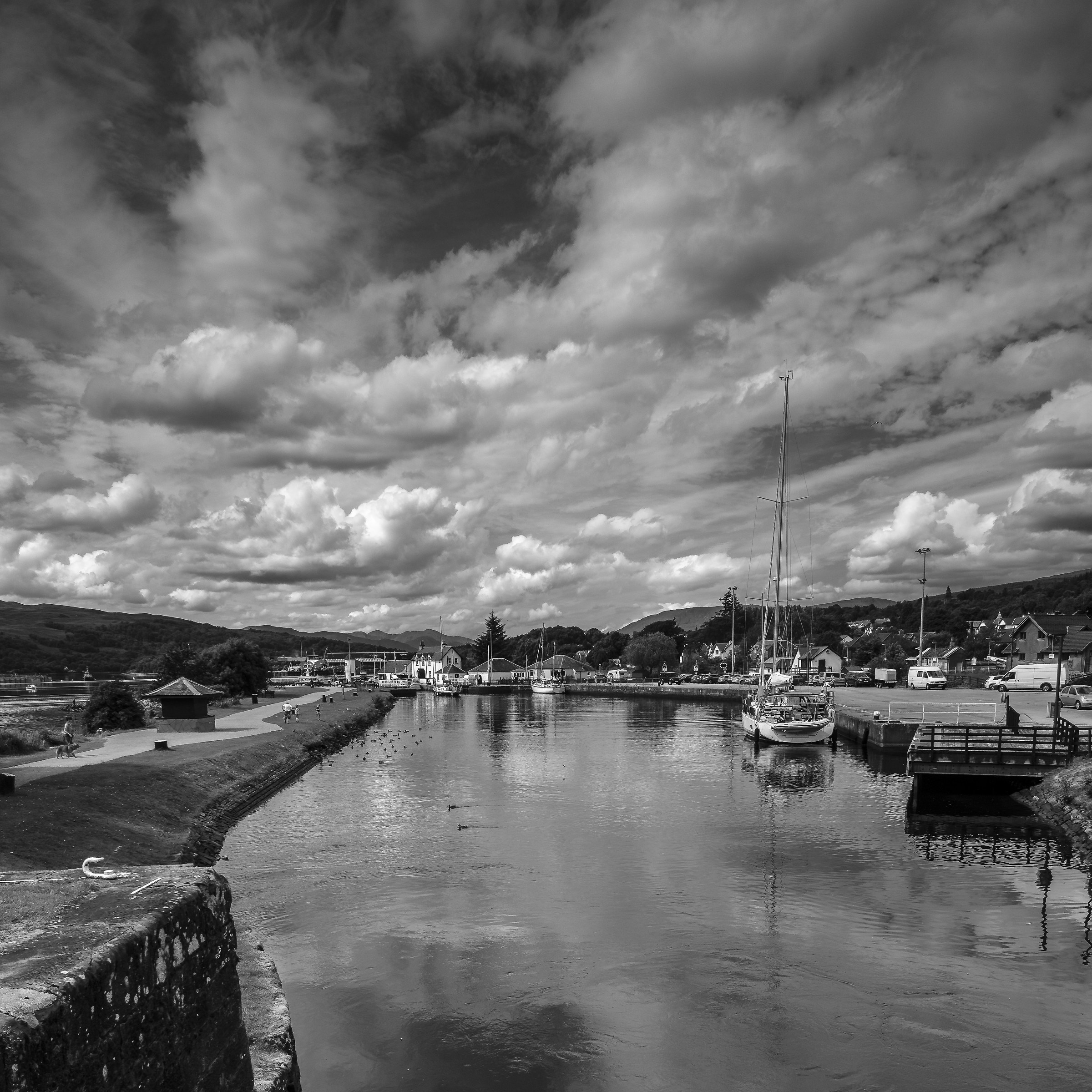 The sky of Corpach (Scotland-A830)