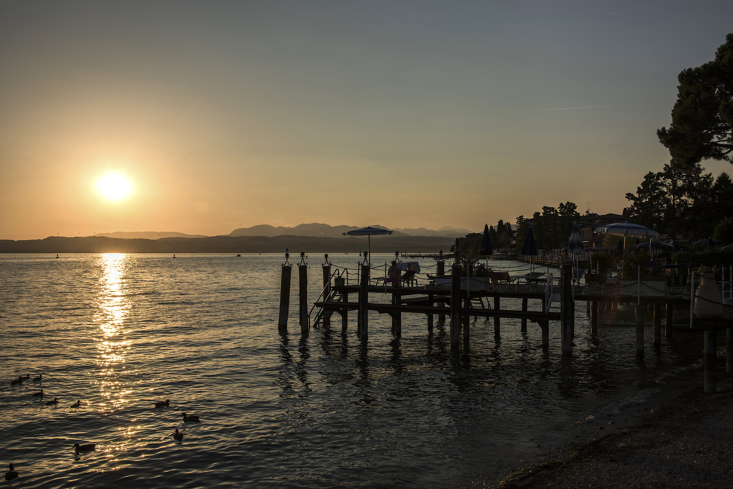 Tramonto a Sirmione