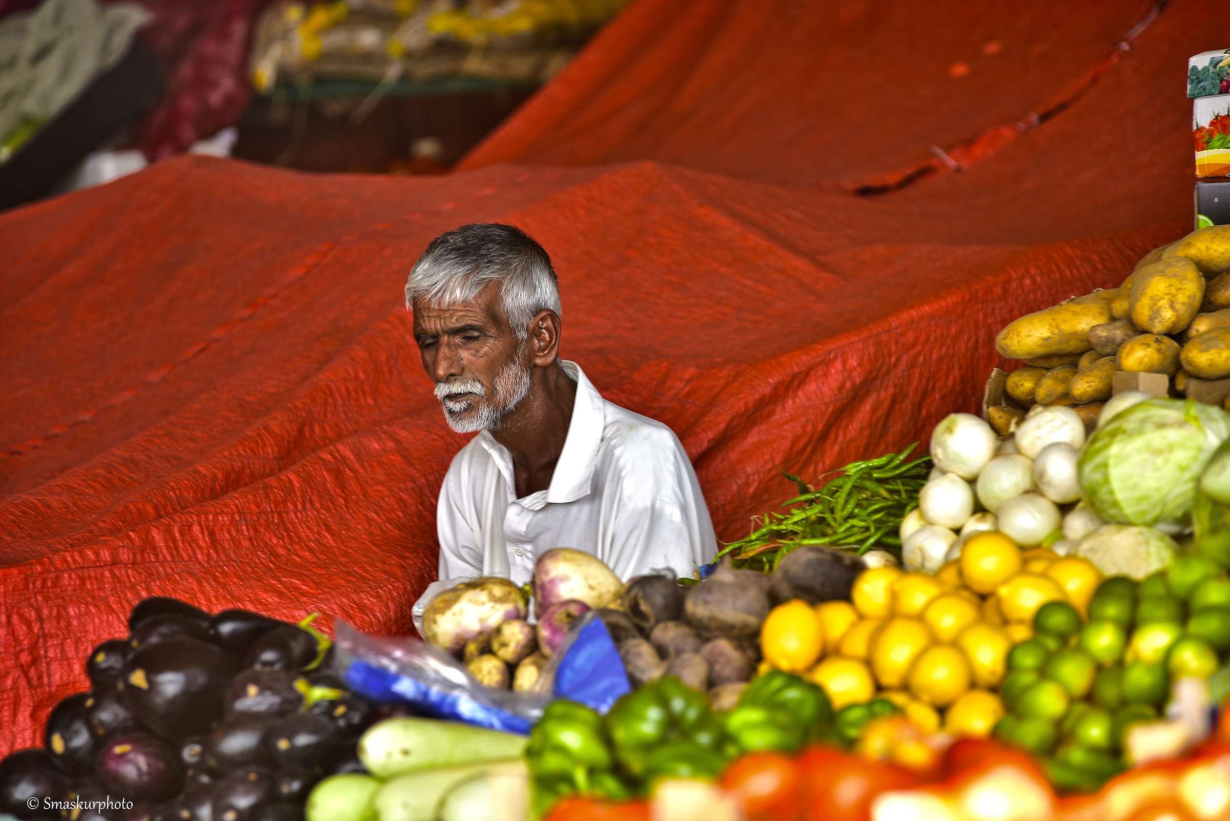vegetables seller