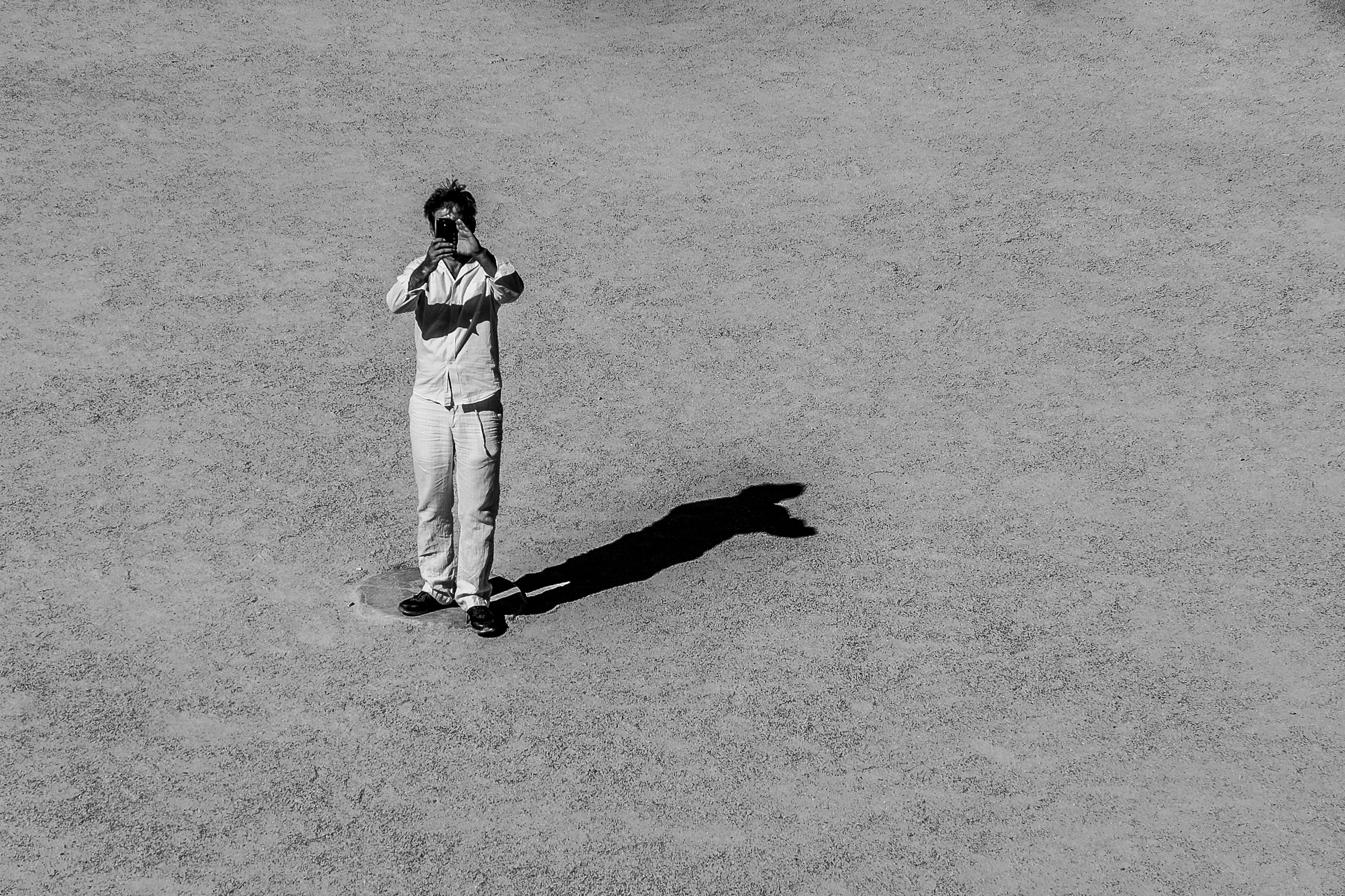 The lone photographer