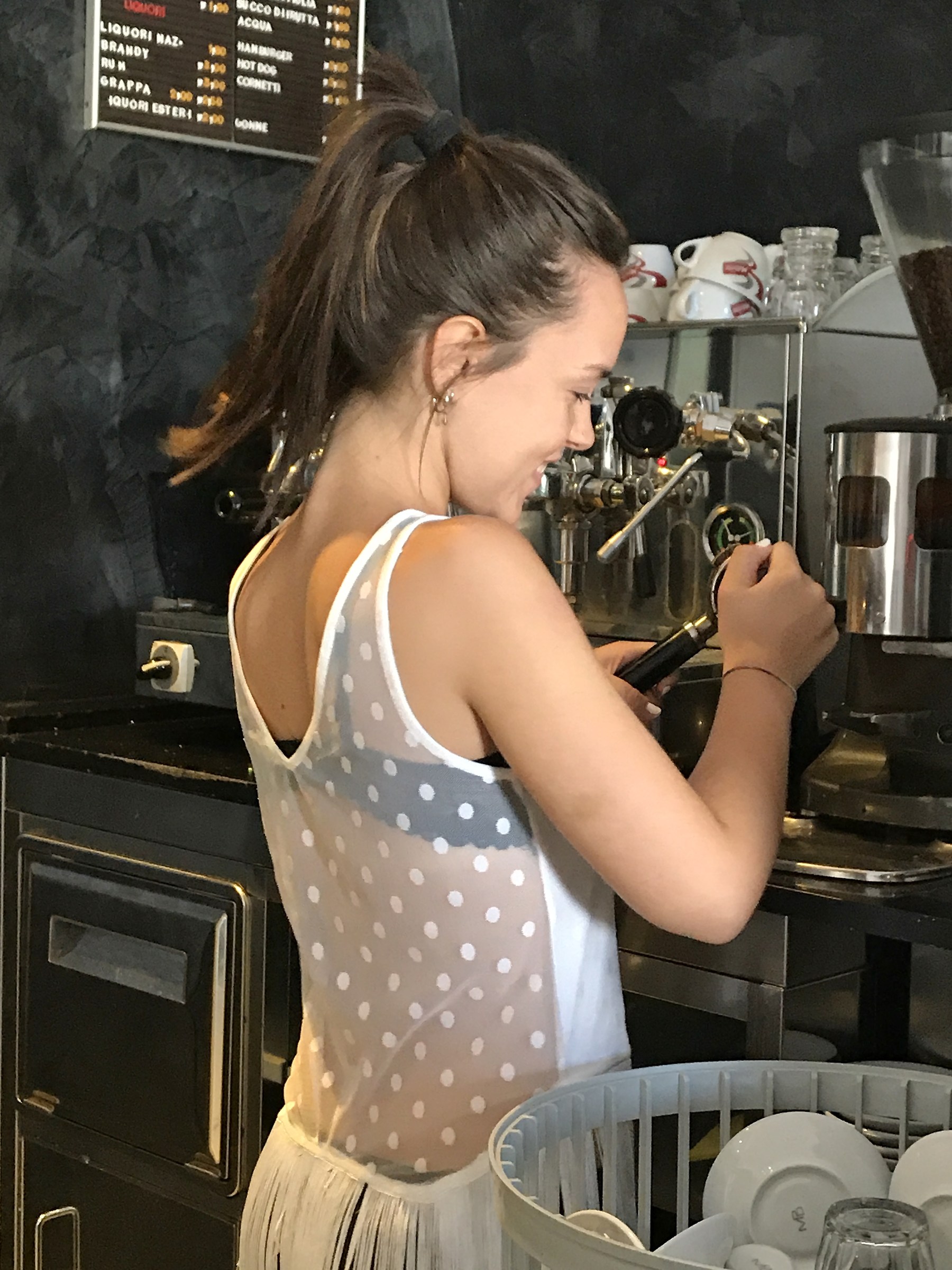 Grazie per il cappuccino!