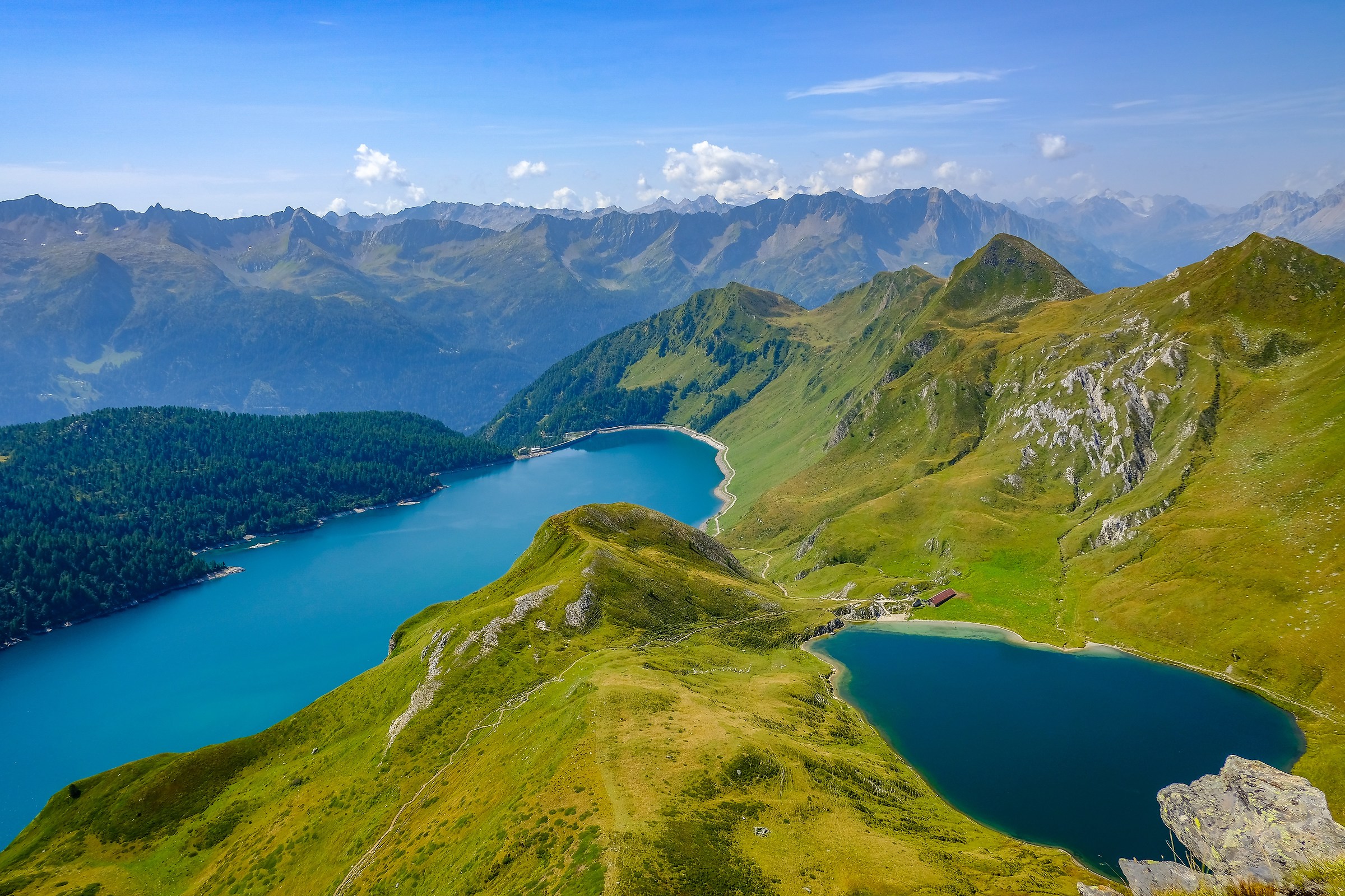 From the summit (Ritom, CH)
