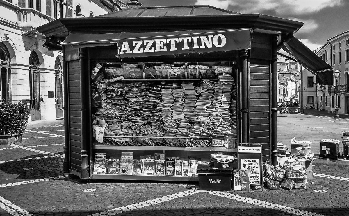 A well-stocked magazine