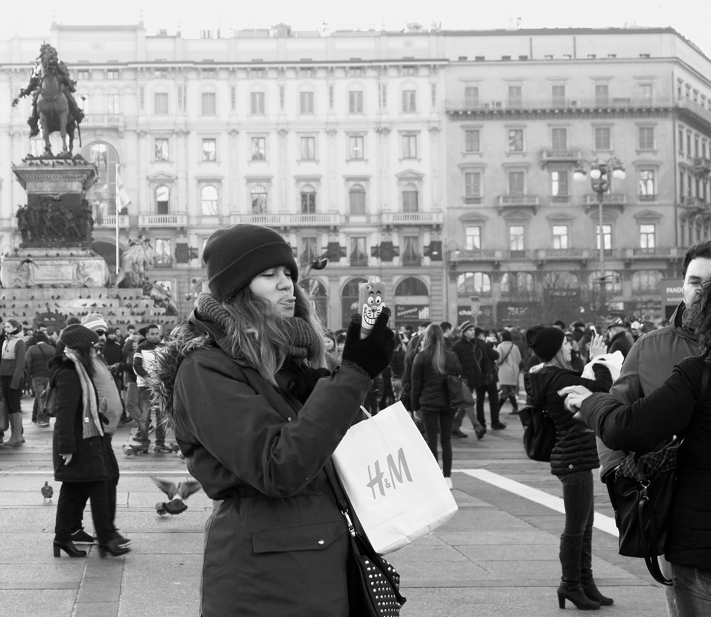 A greeting from Milan