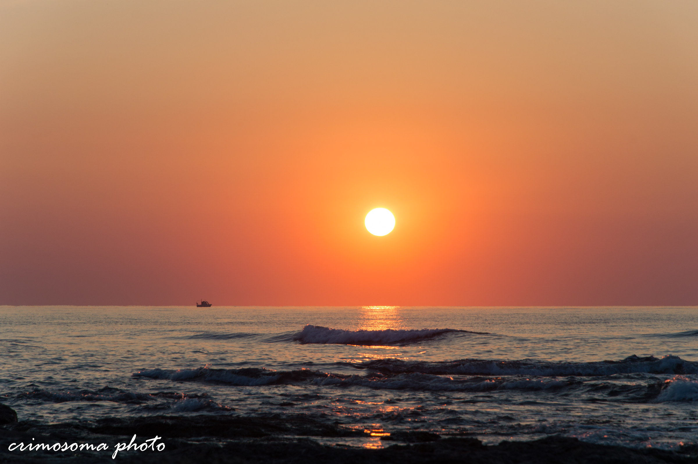 Navigating to the rising sun