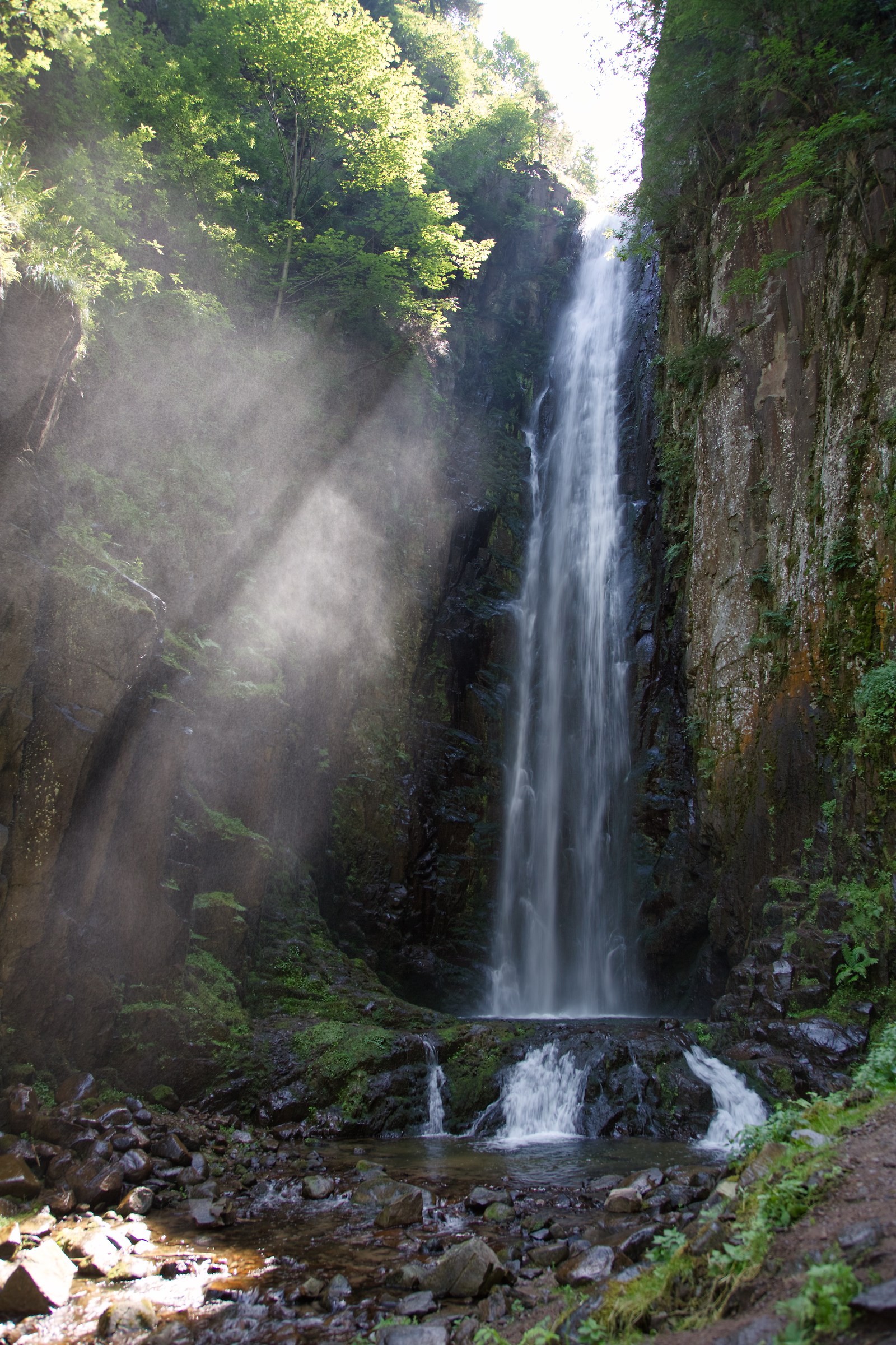 Lupo waterfall, Val di Sembra, Trentino