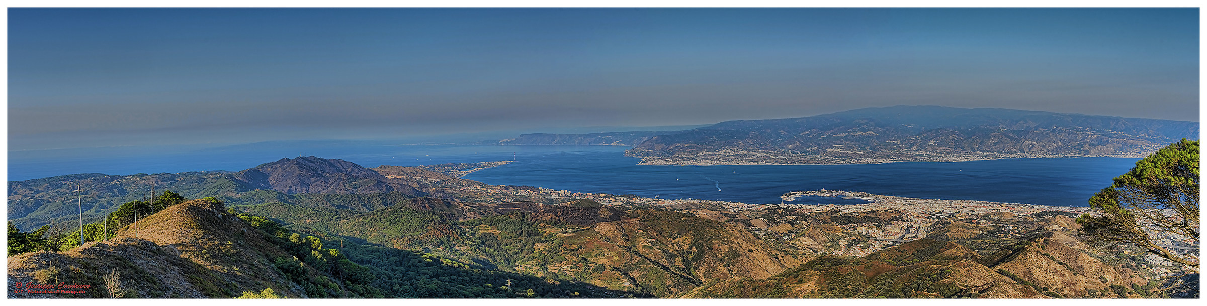 Panorama Stretto di Messina