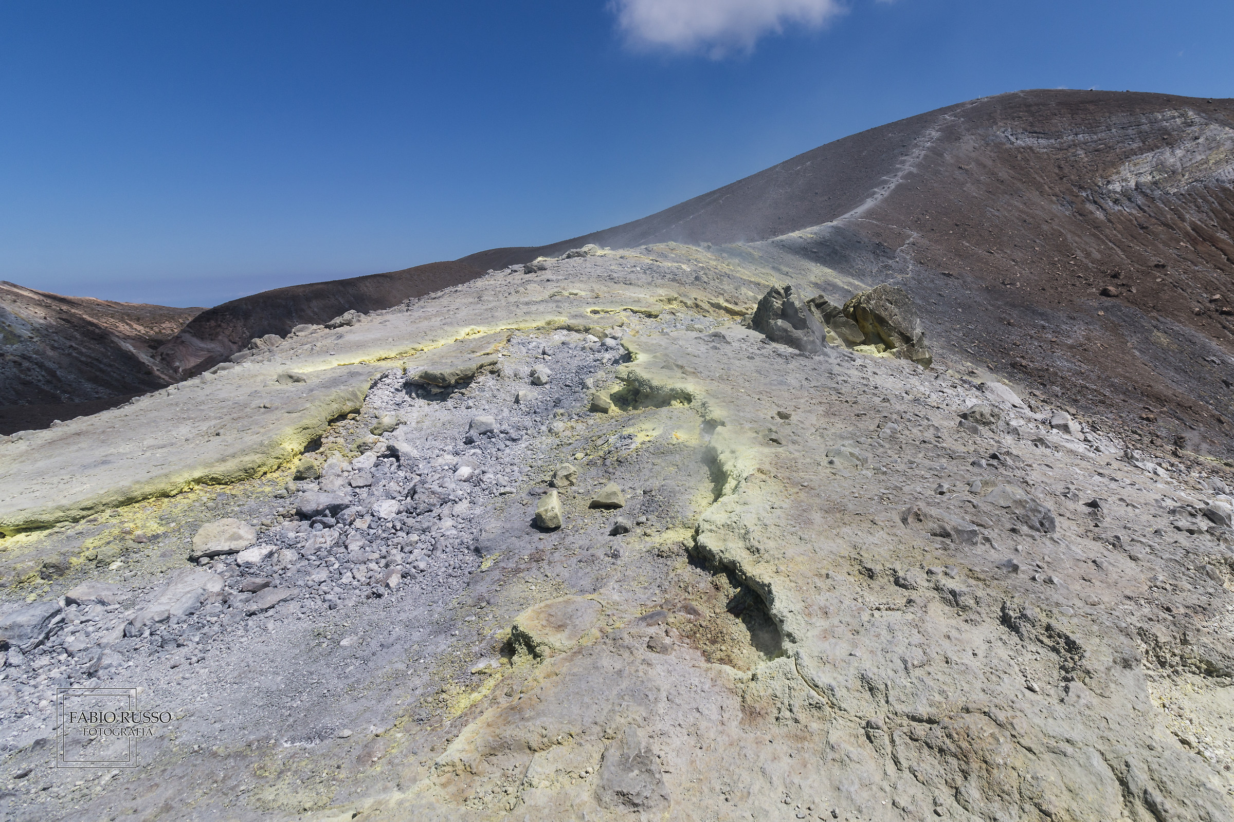 Top of Vulcano's Crater