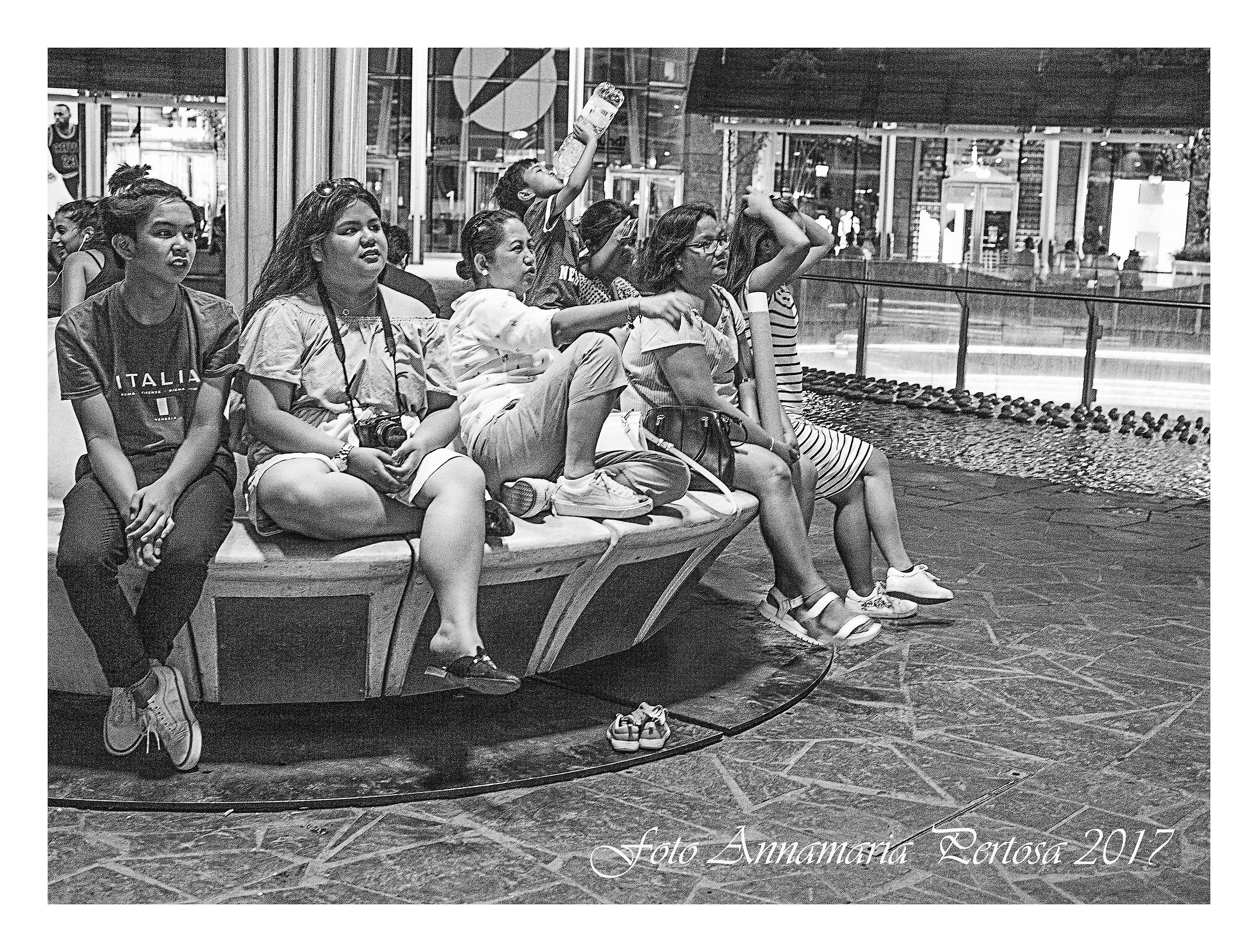 Un po' di refrigerio in Gae Aulenti