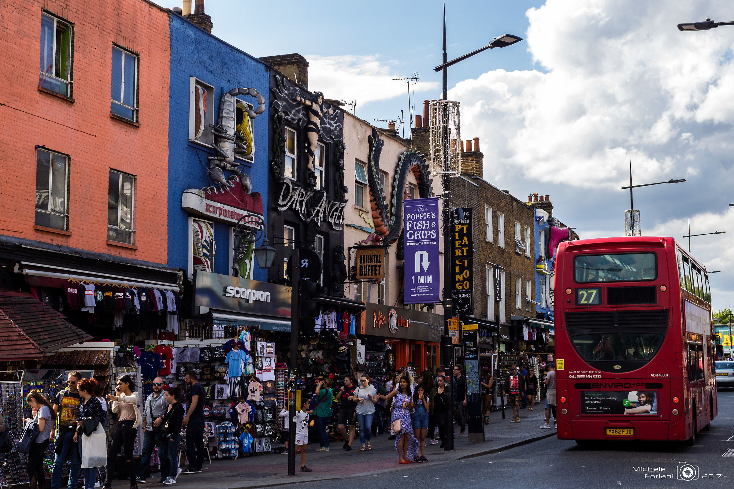 Per la strada a Camden Town