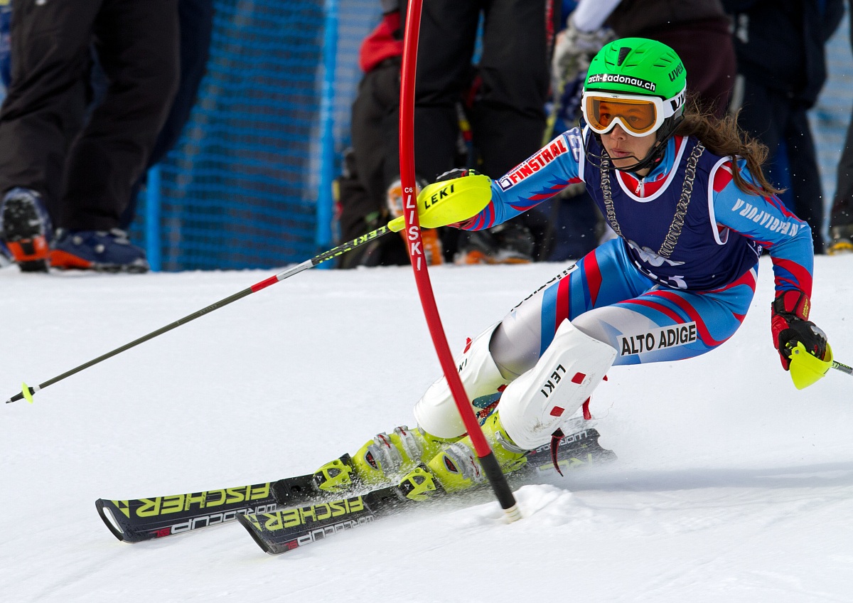 Slalom a Courmayeur