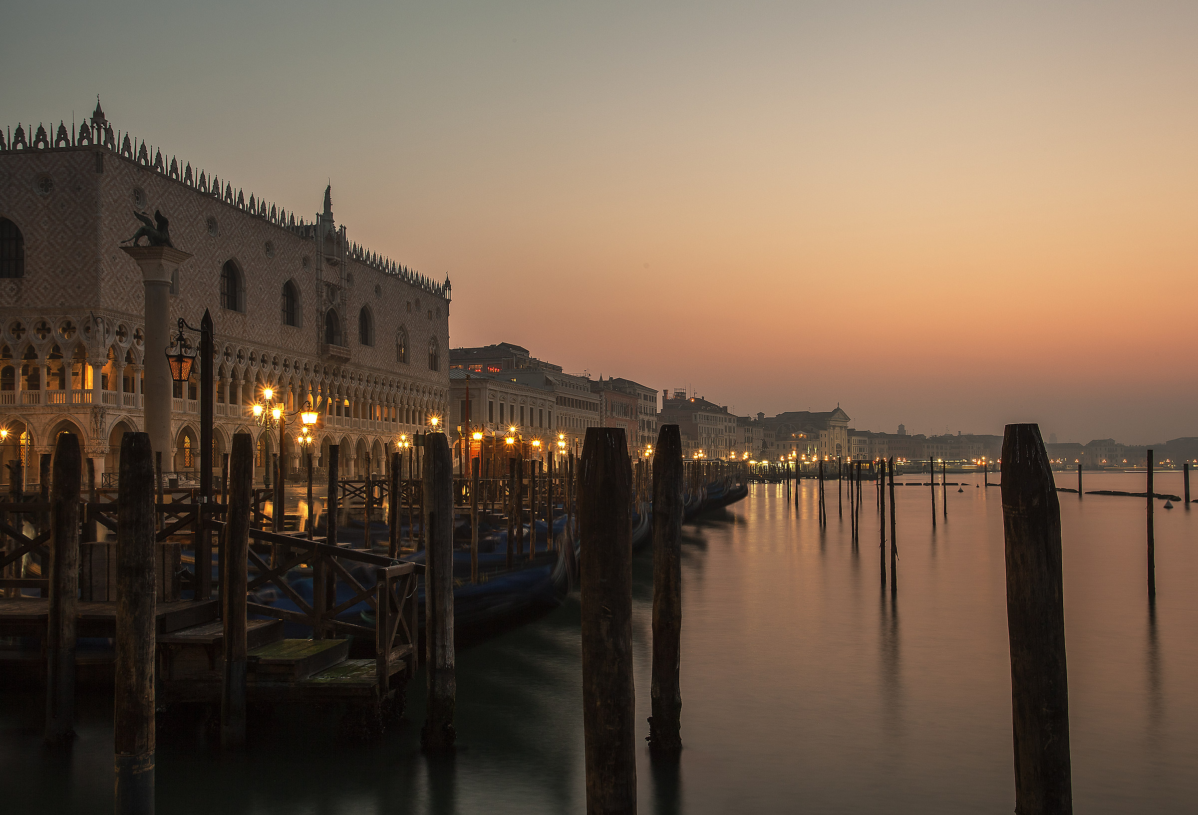Dawn in Venice