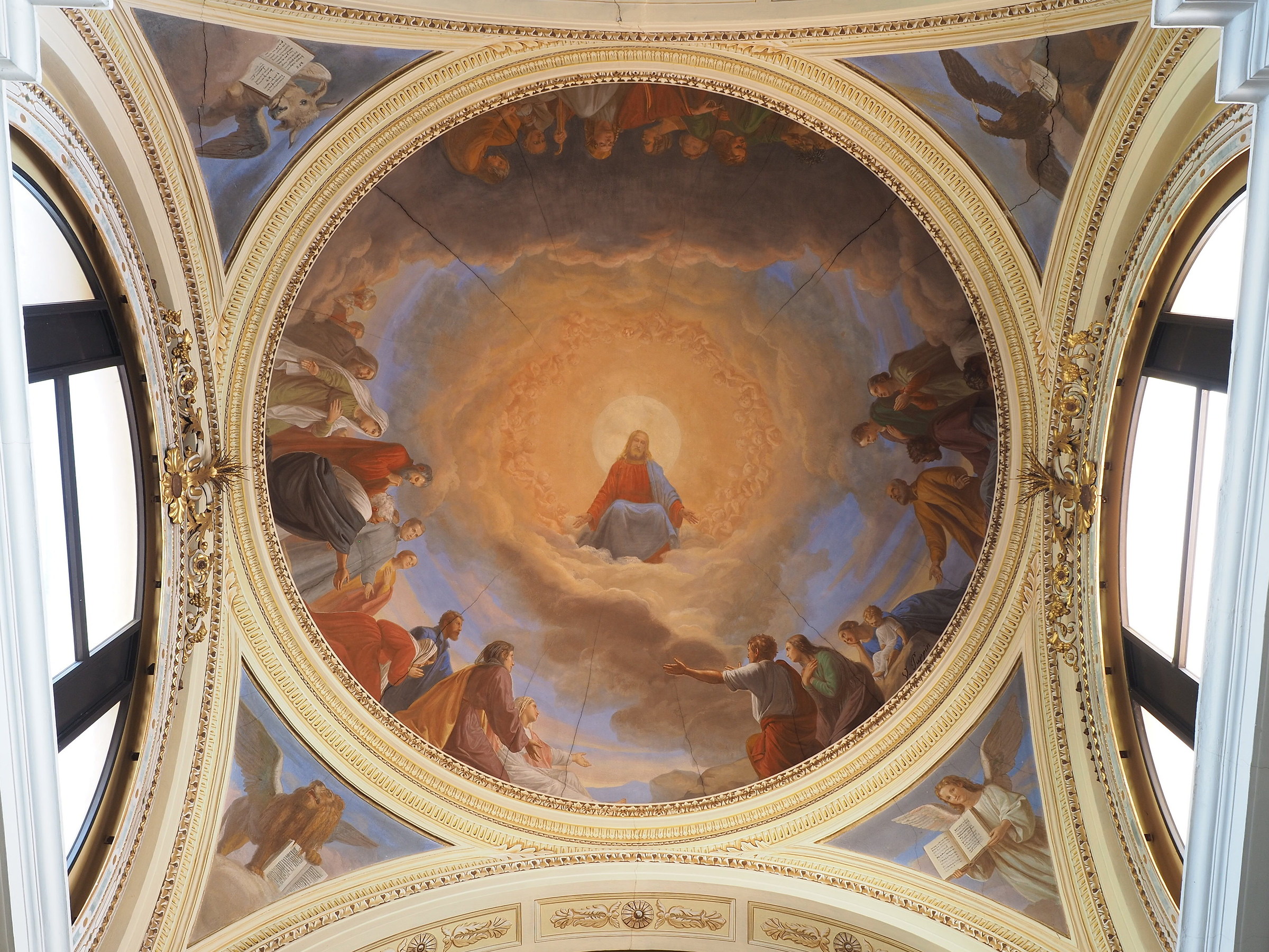 Central Zugliano - interior parish church