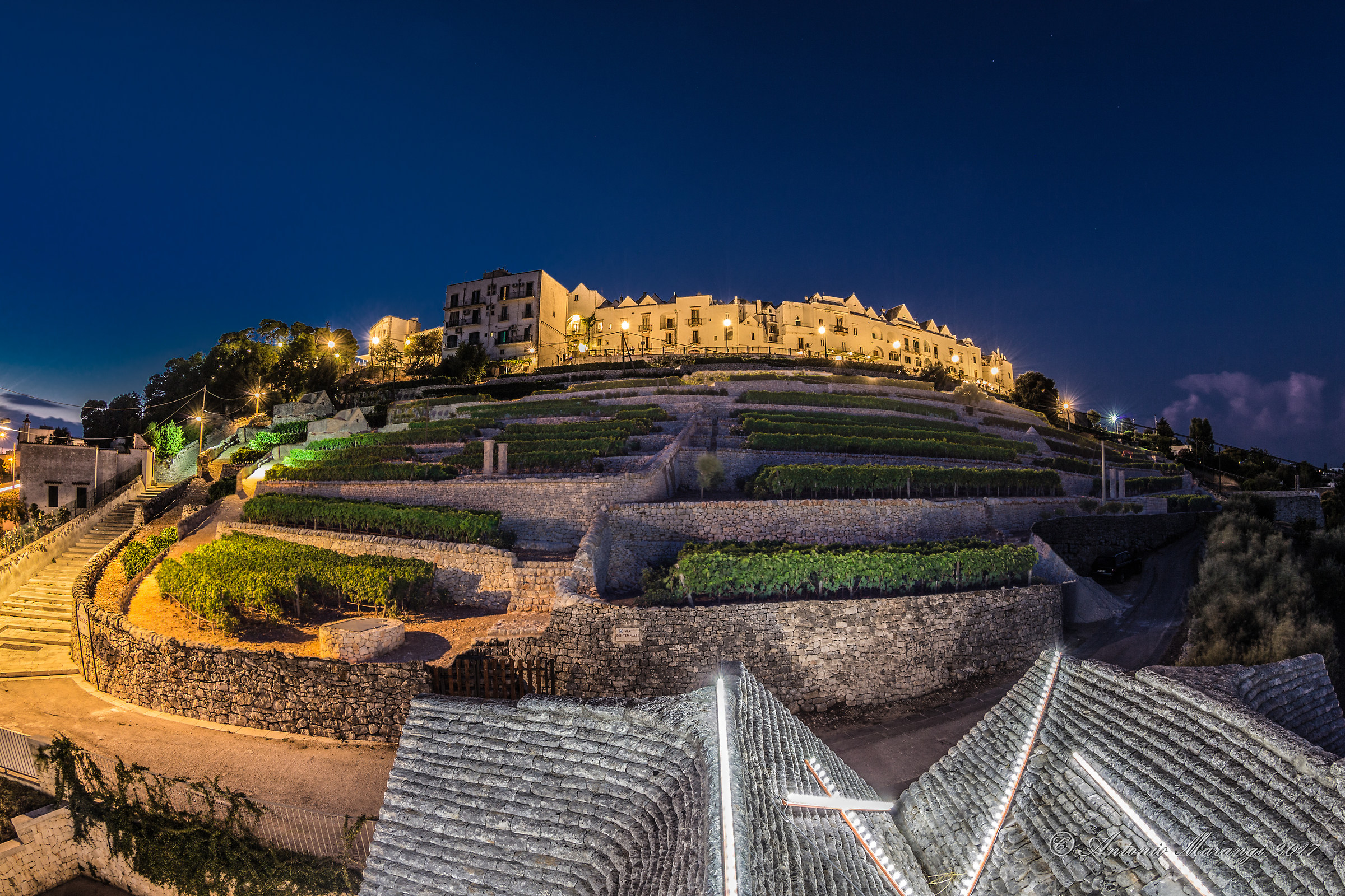 Locorotondo and its terraces