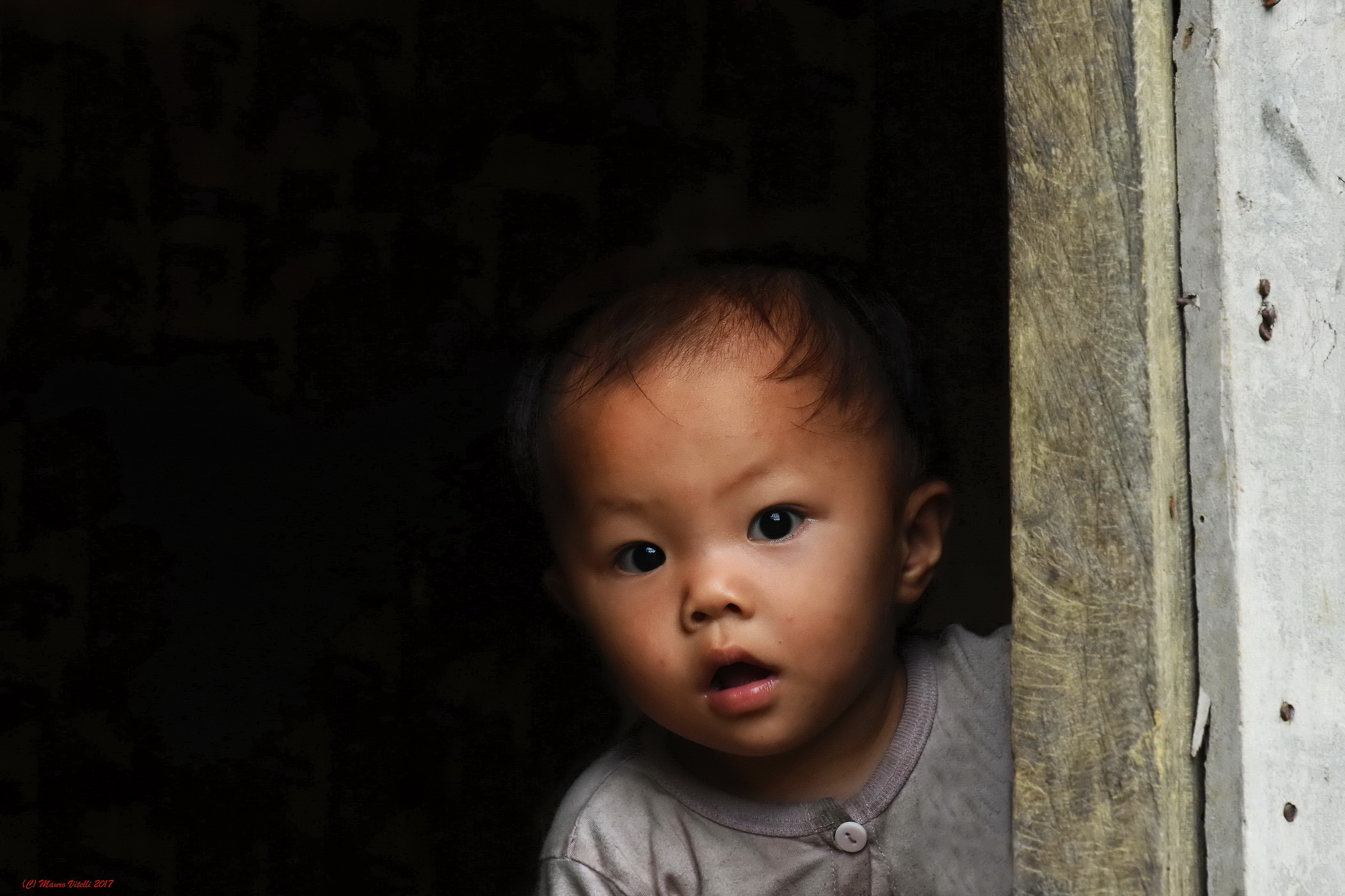 Small wonder at our passage in the village