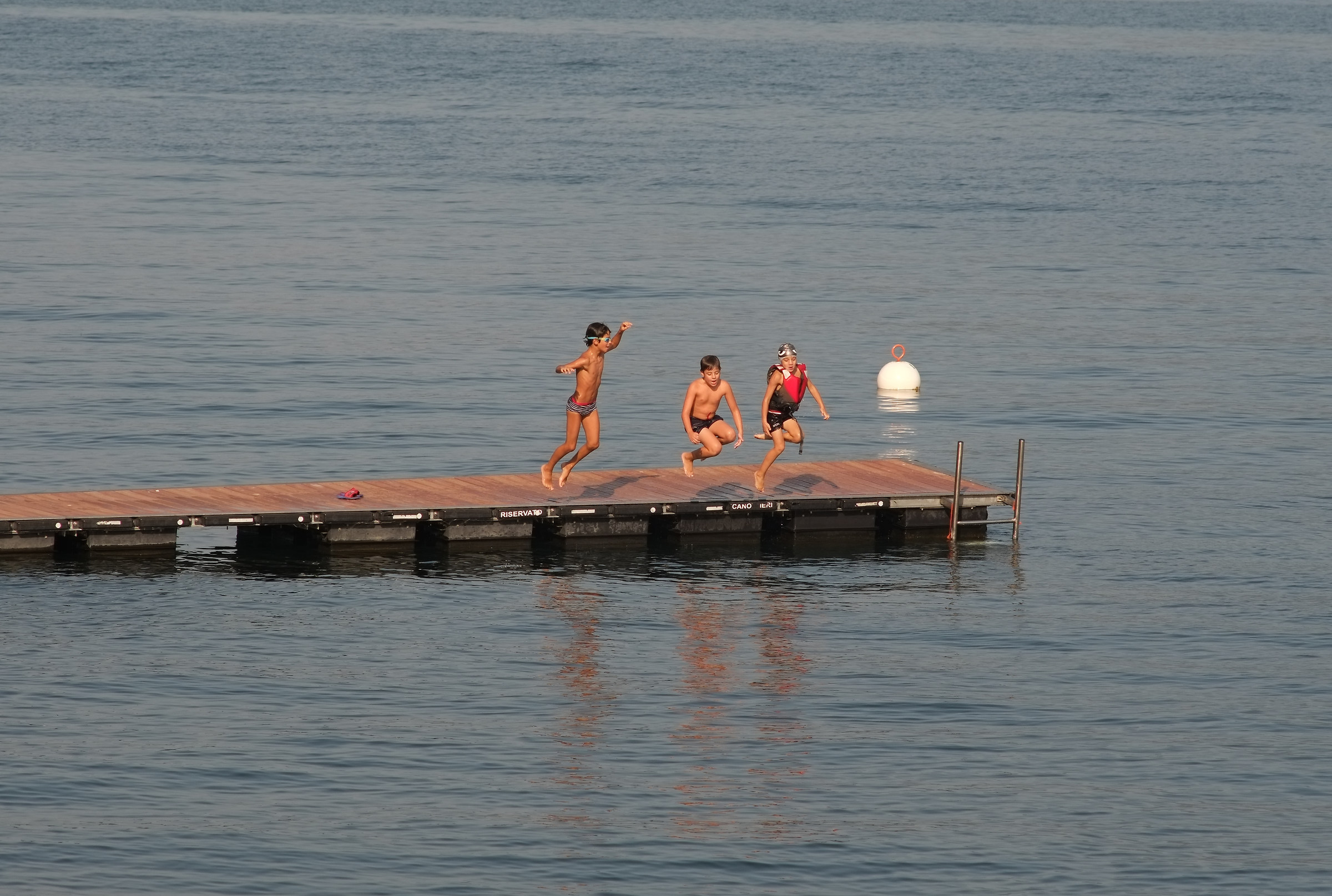 One, two, three and .....