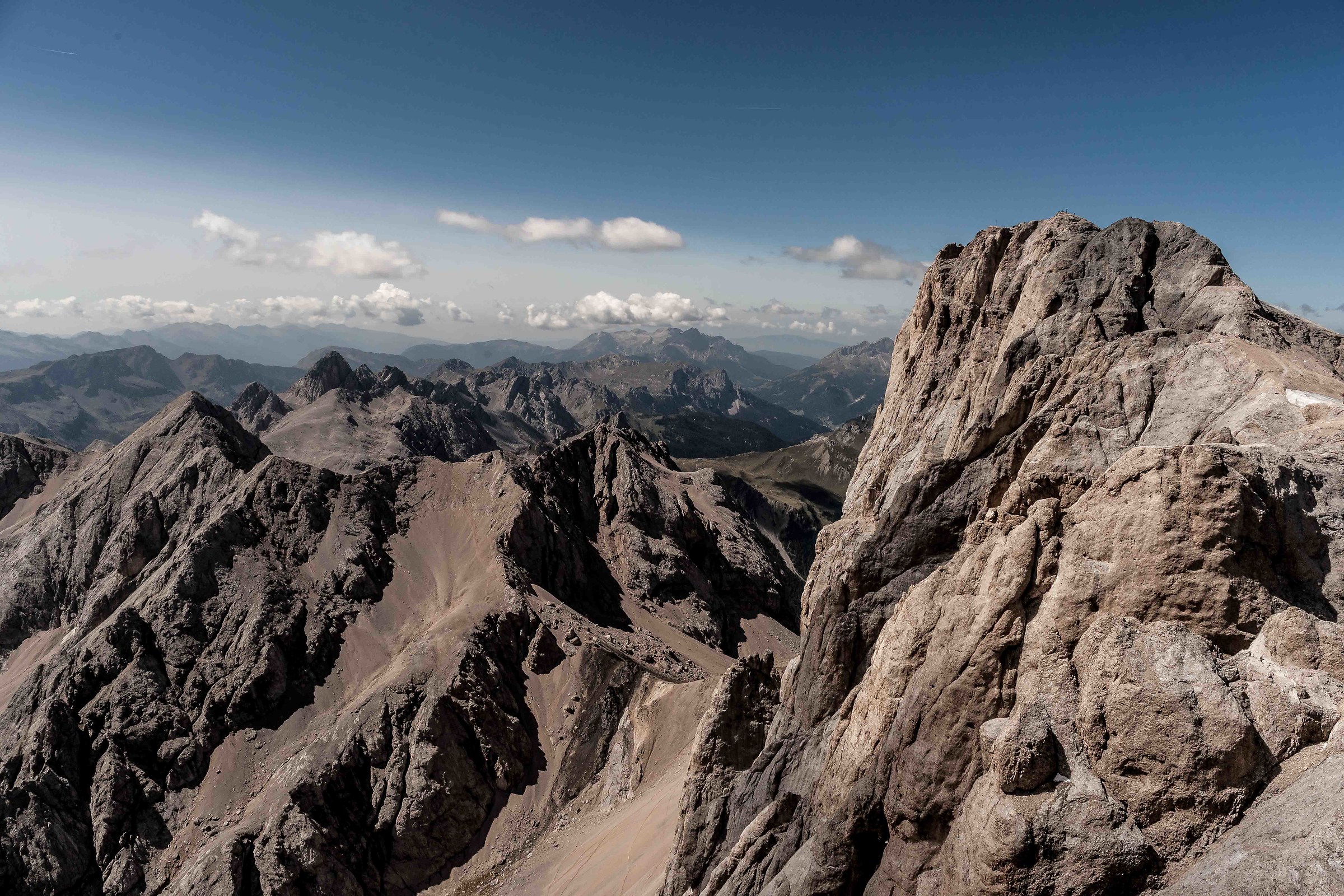Marmolada, Punta Rocca 3309m. agosto 2017