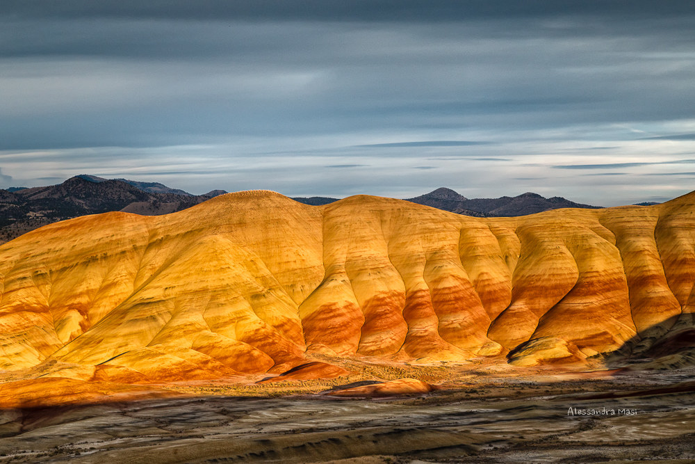Ultime luci sulle Painted Hills