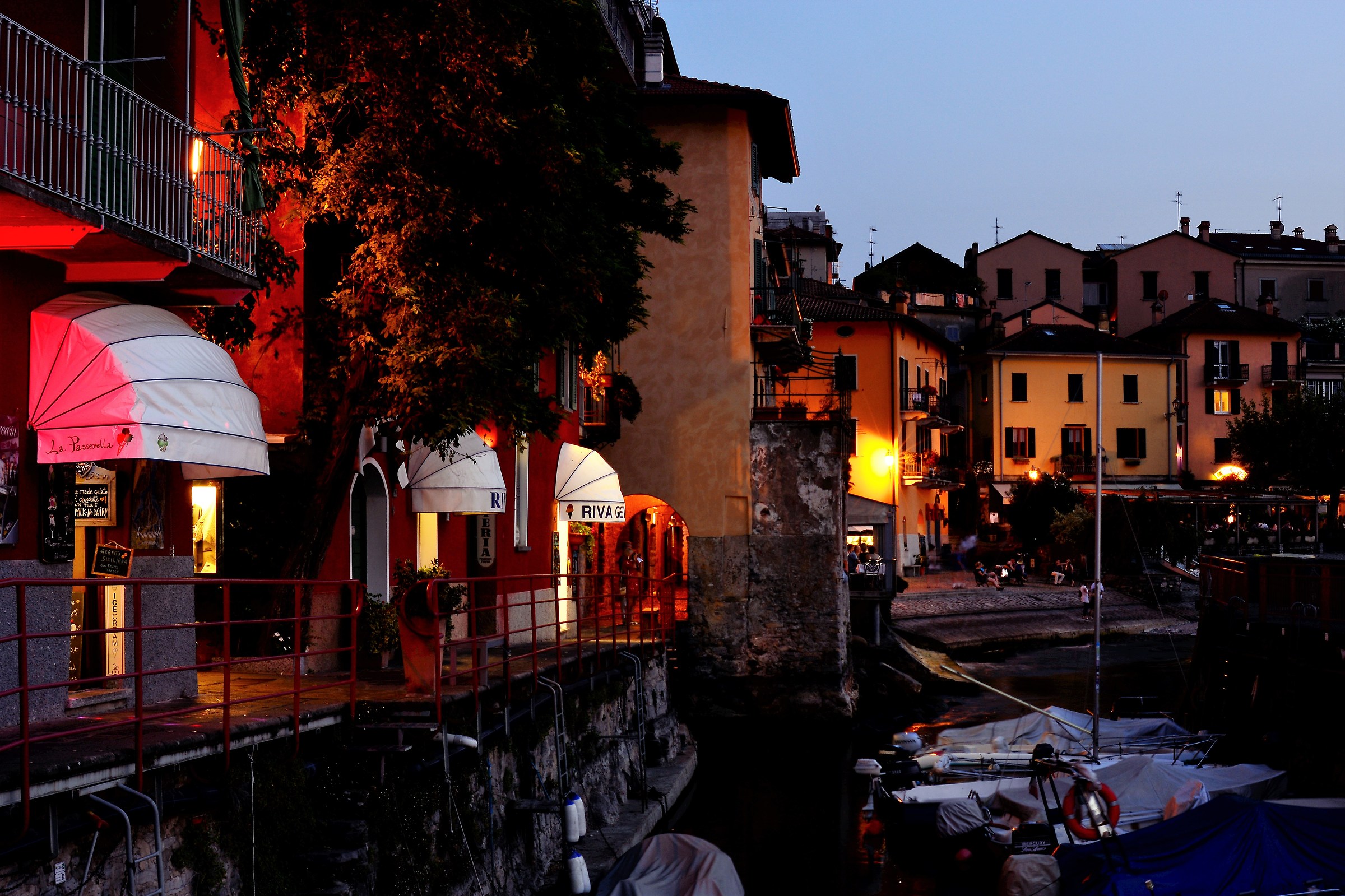 Varenna at night