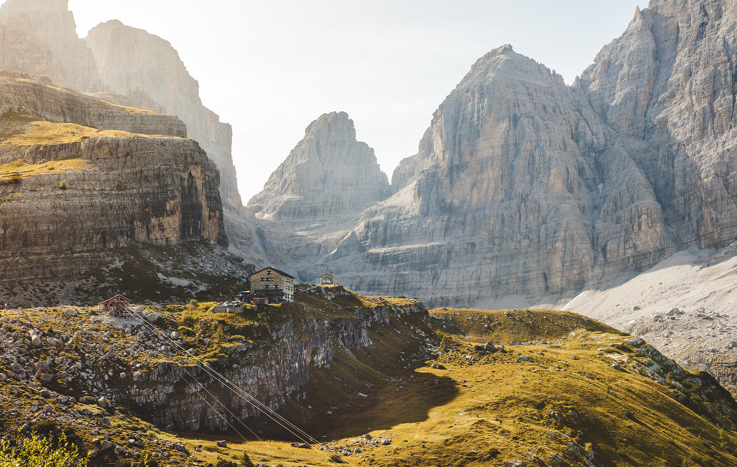 View of Brentei Refuge