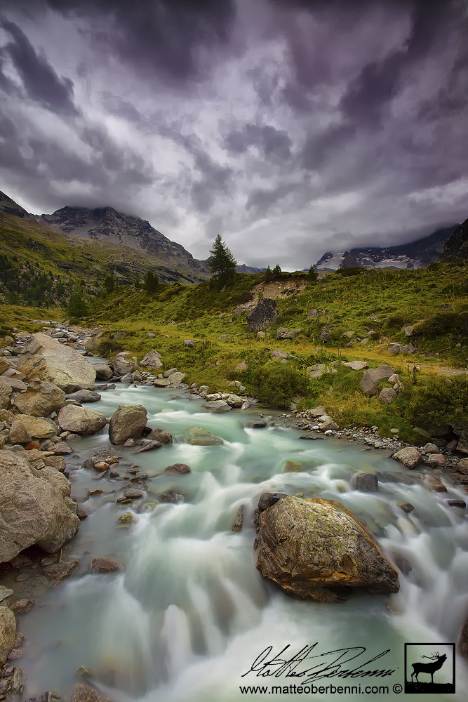Cloudy day in Val Viola