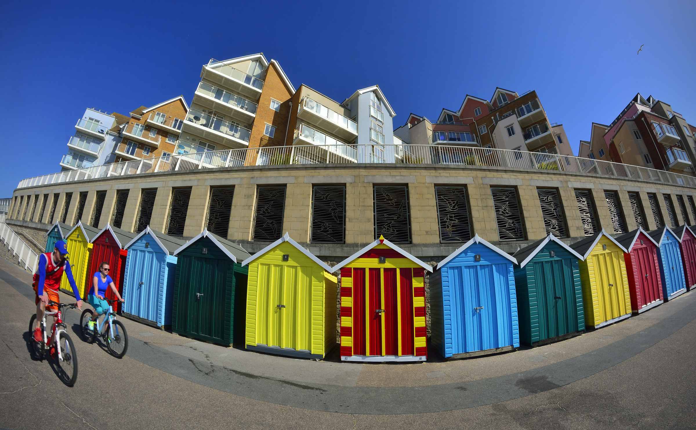 Le capanne da spiaggia Dream Technicolor!