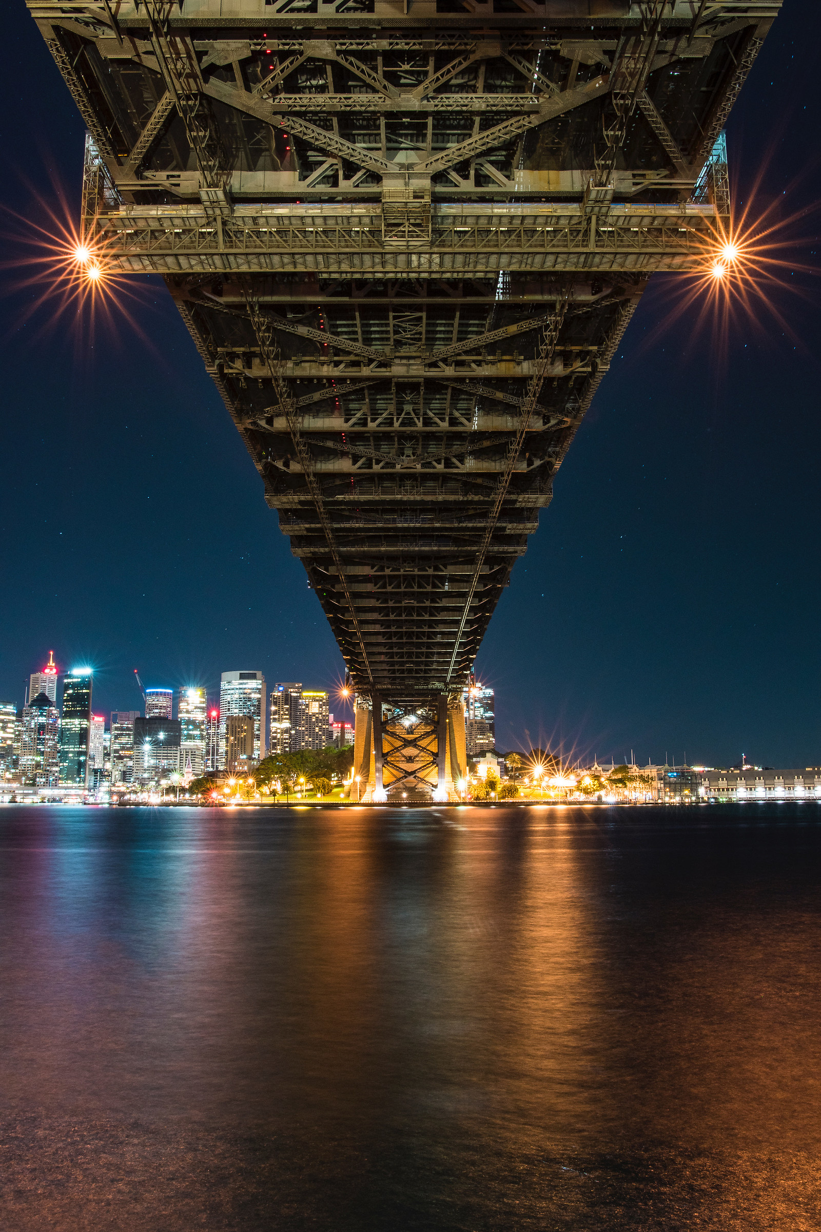 Under the Harbor Bridge