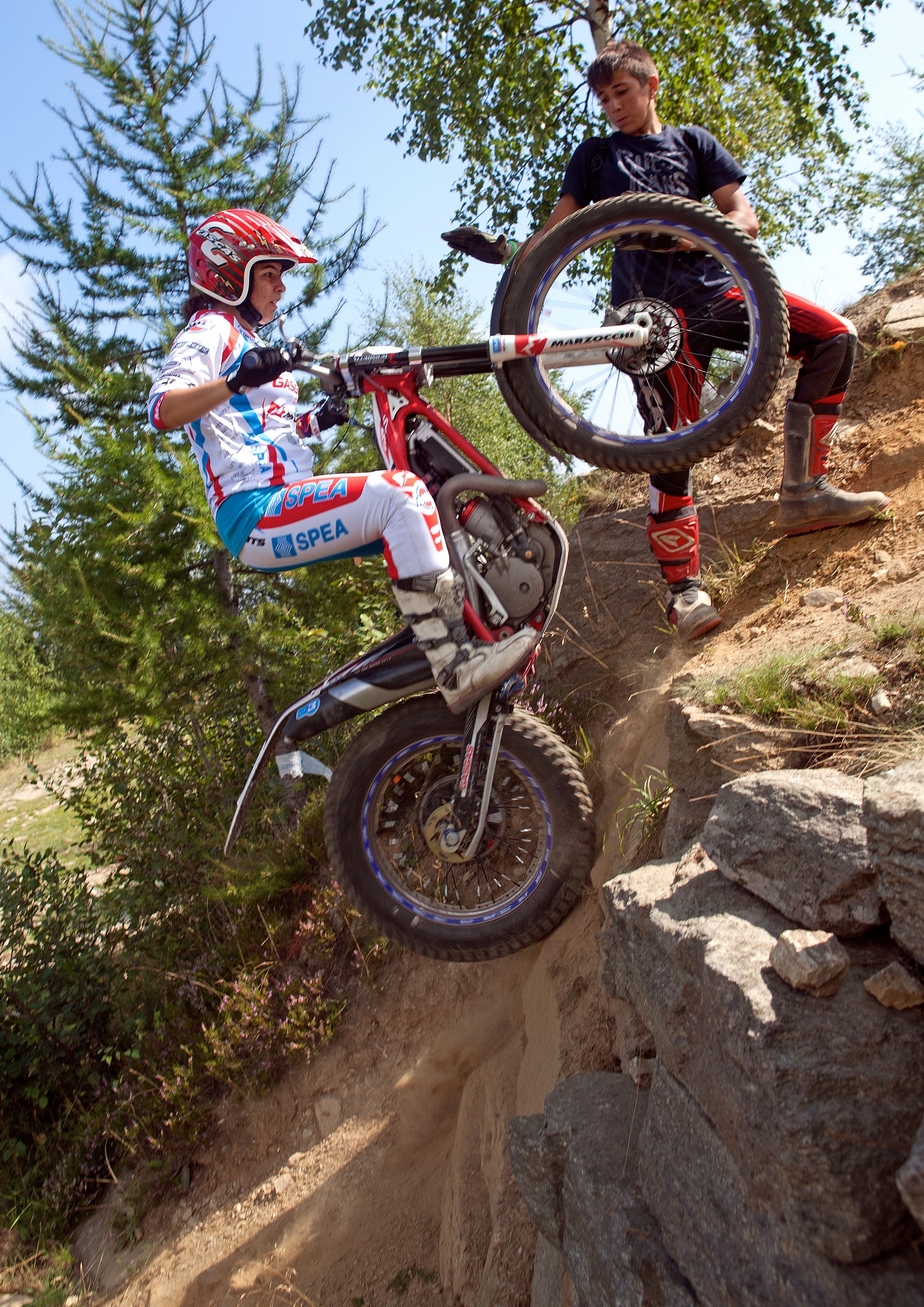 Martina Gallieni in allenamento a Montoso