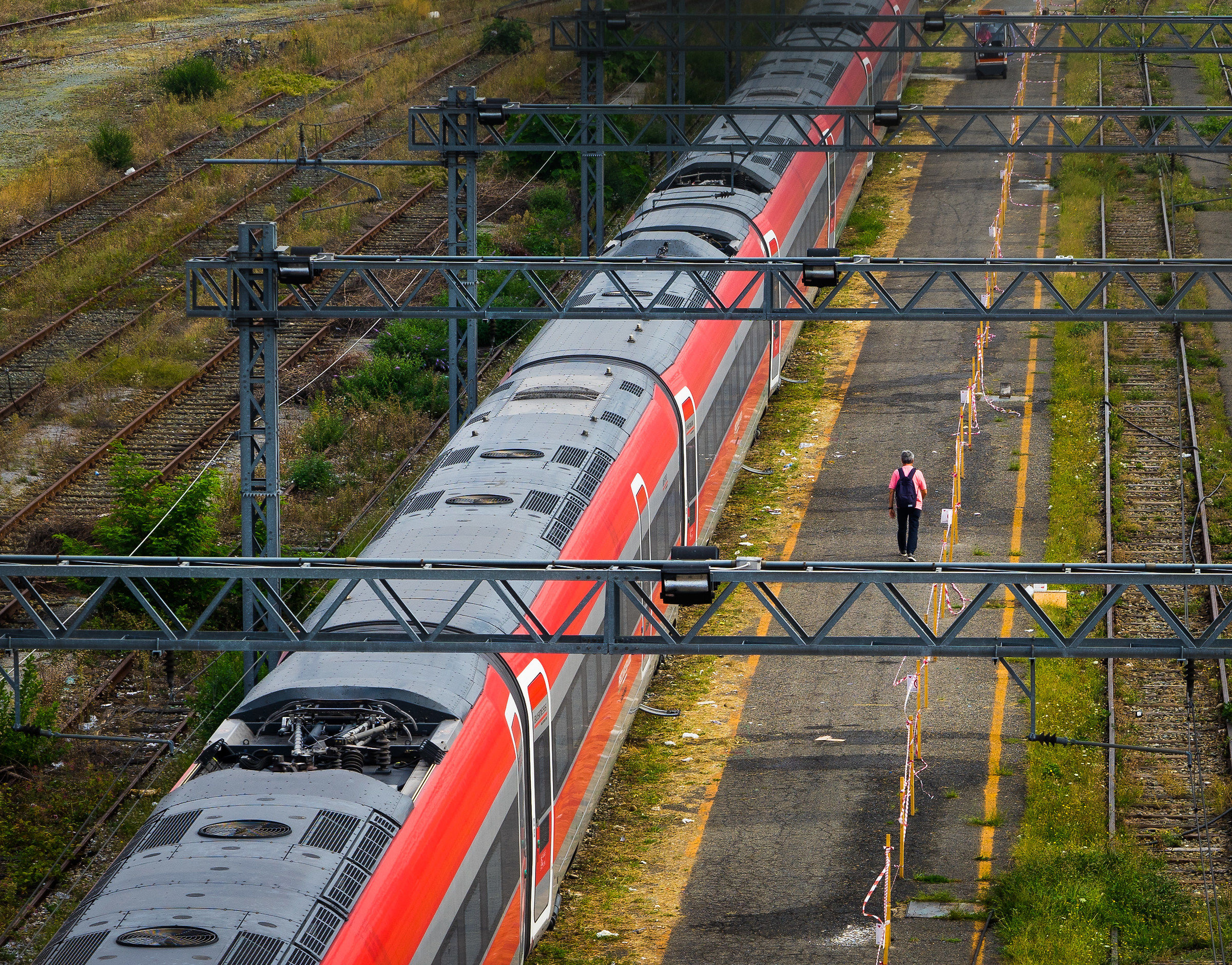 Blocked train