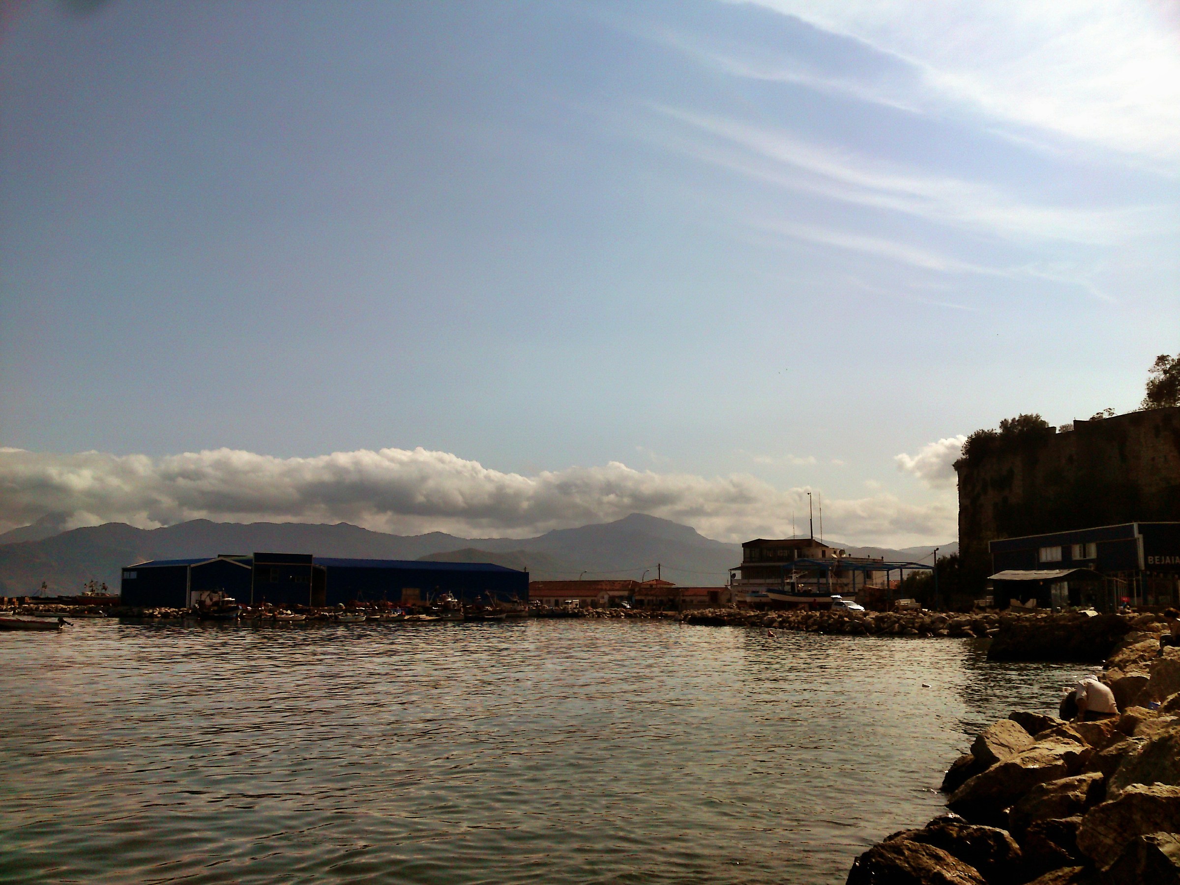 Bejaia inner harbor( la brise)