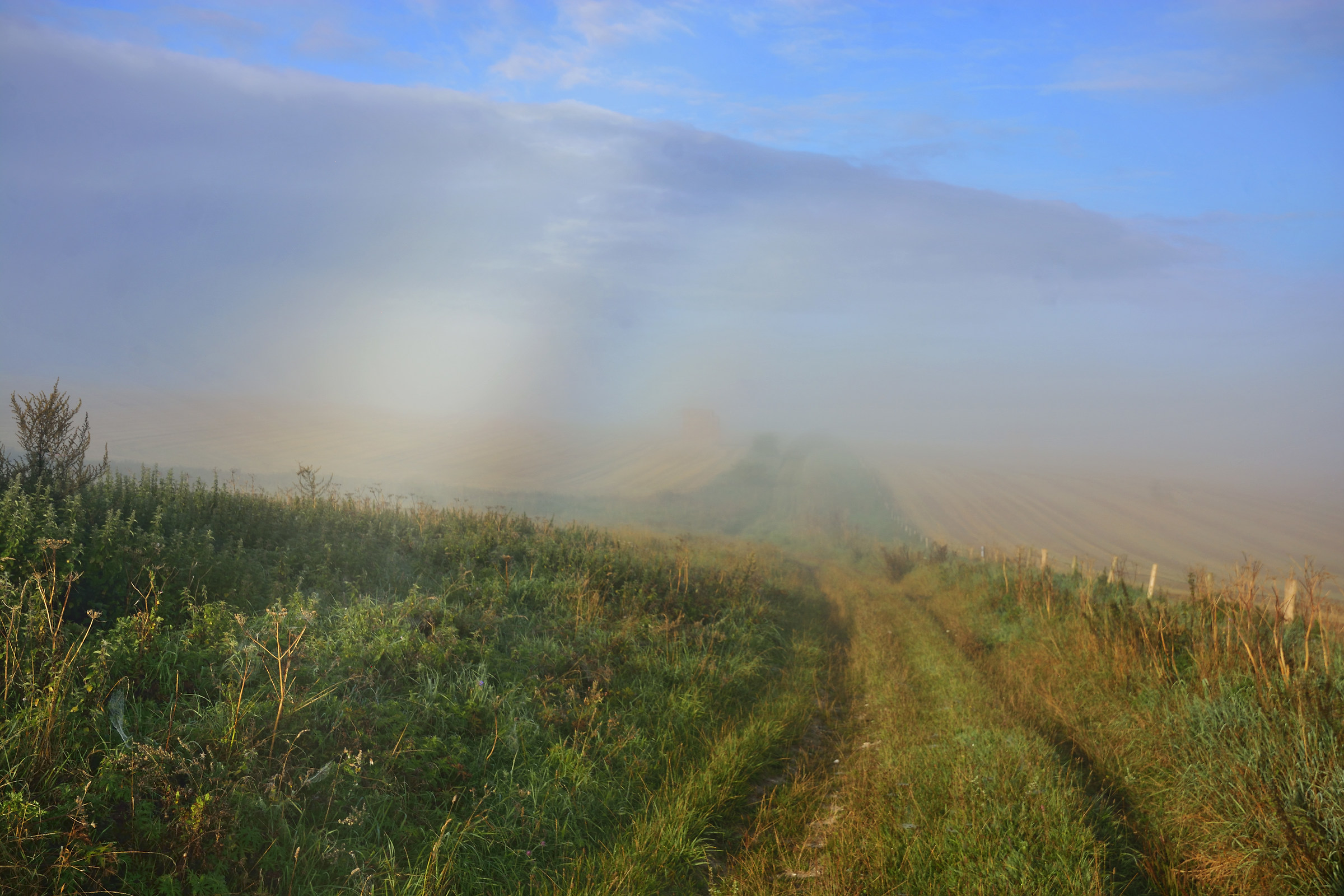 L'ultimo giorno di agosto: L'arcobaleno della nebbia