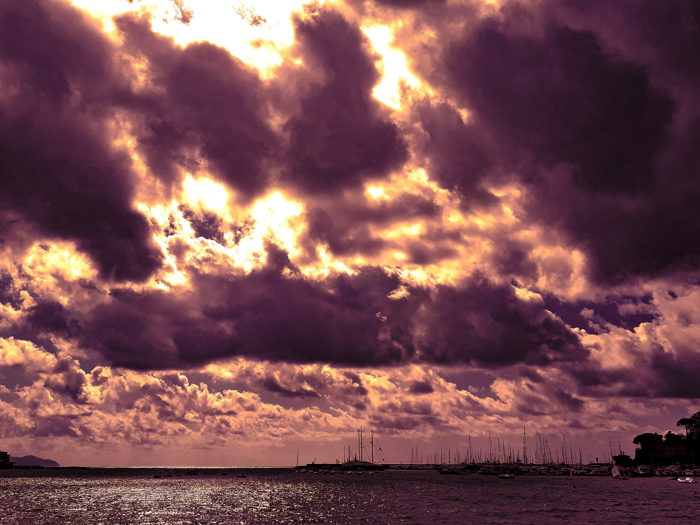 Waiting for the hurricane