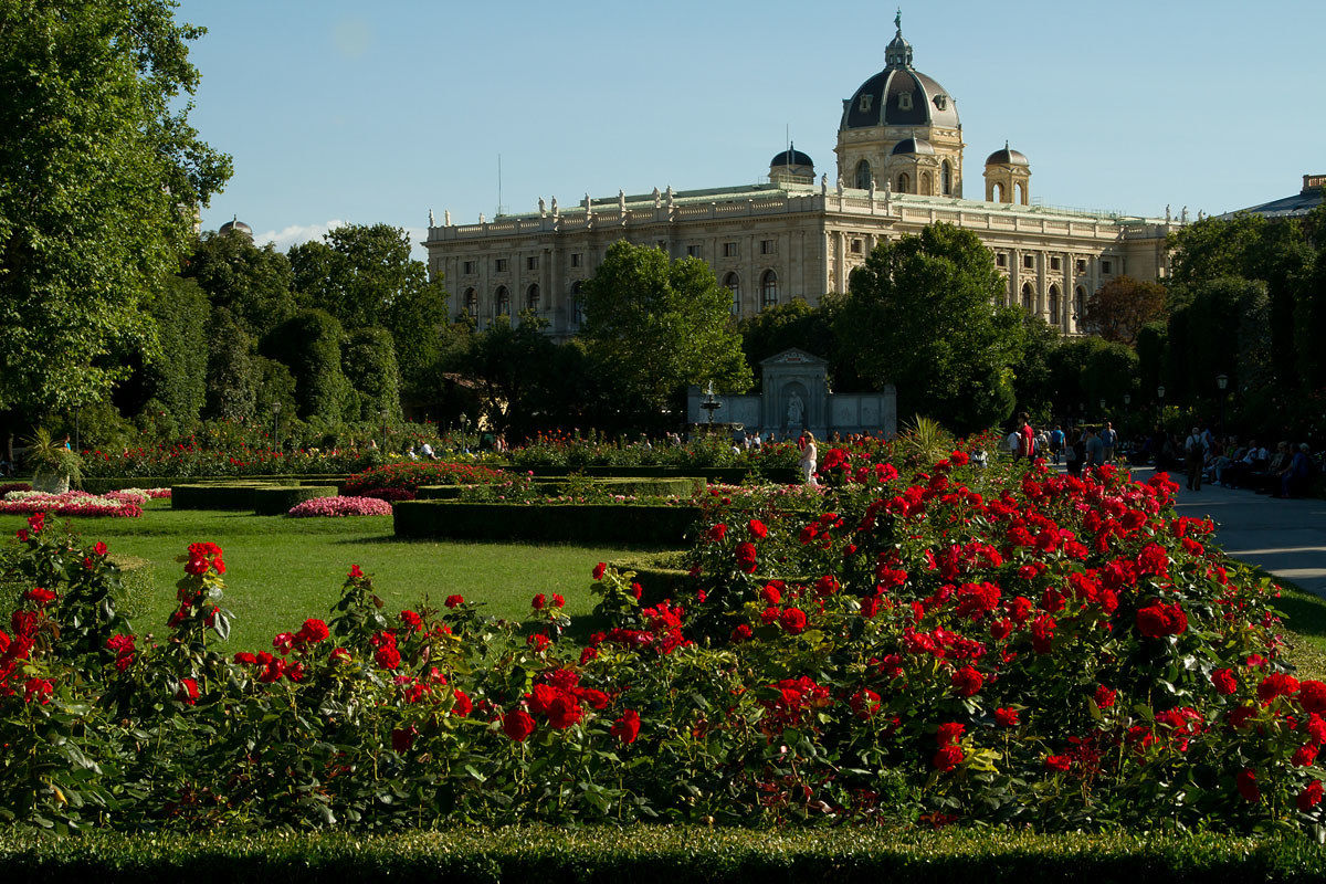 View from the Volksgarten
