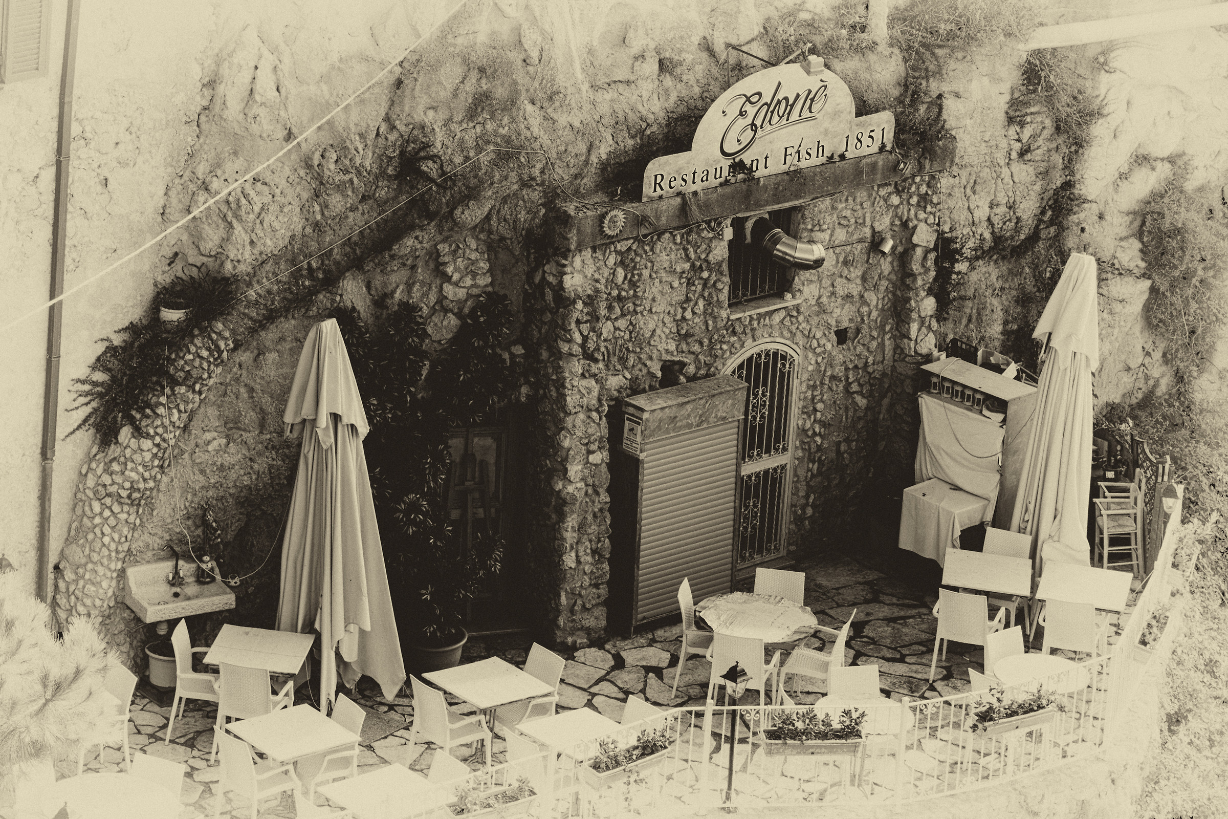 Trattoria in the hamlet