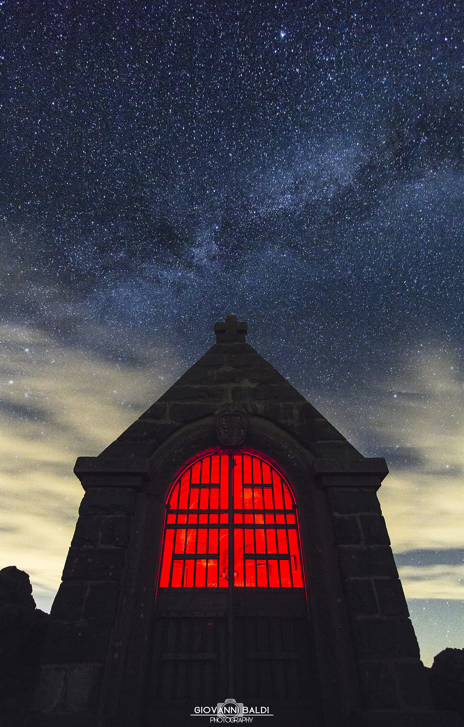 Milky Way on Monte Penna