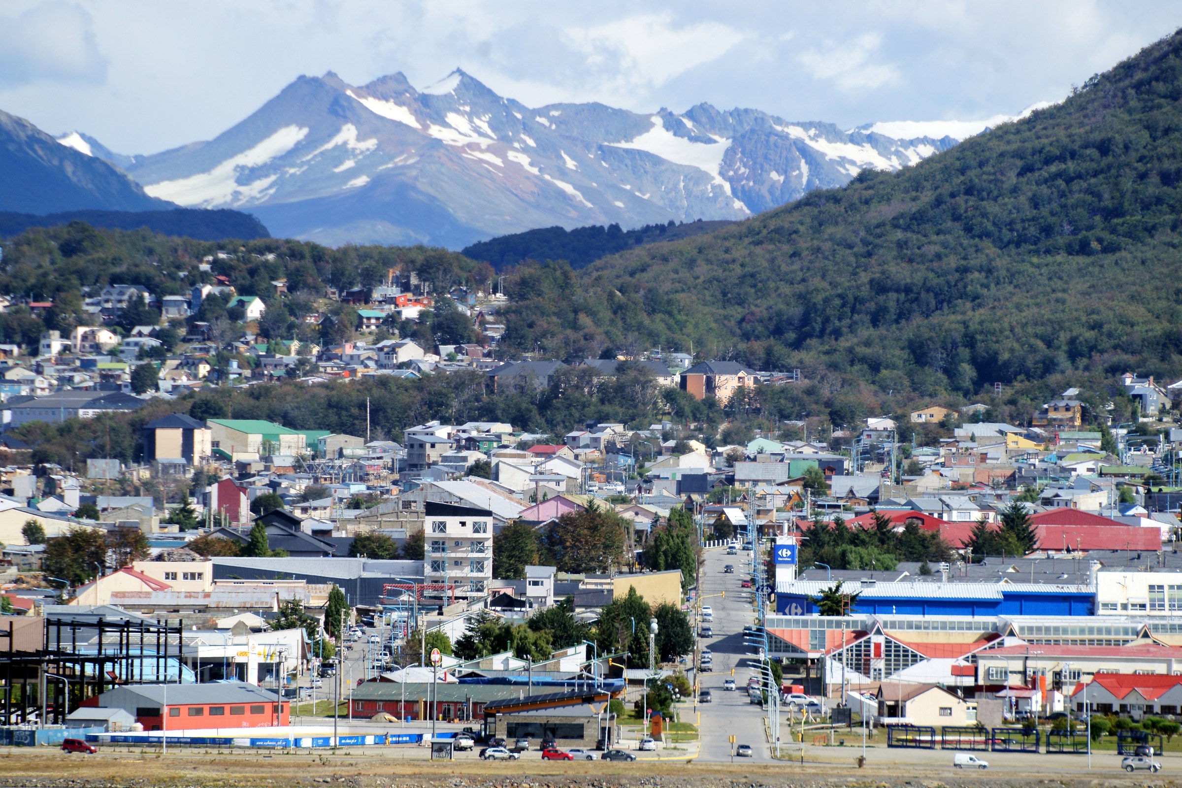 veduta di Ushuaia, Tierra del Fuego