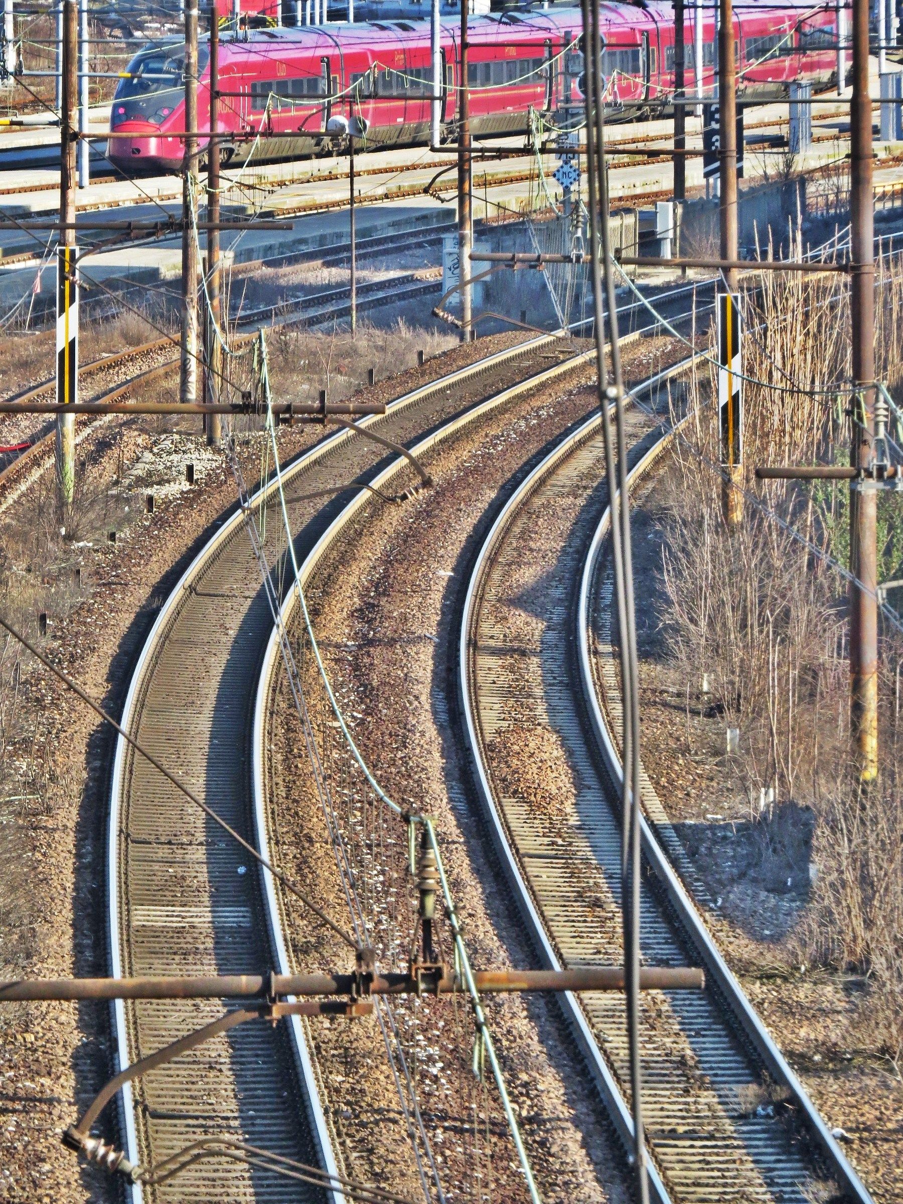 1872 - ferrei percorsi - MI Milano scalo Farini
