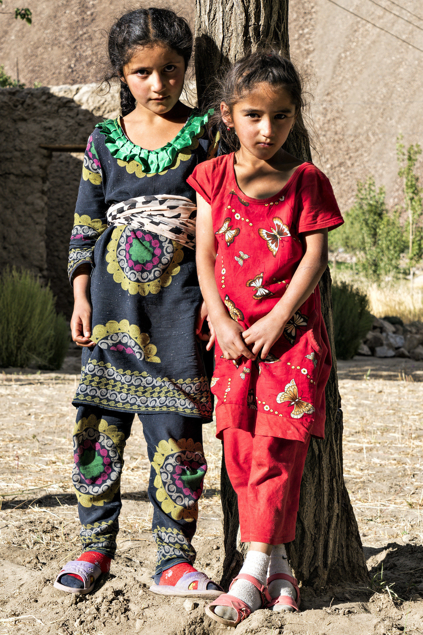Young peasant farmers in Bardara