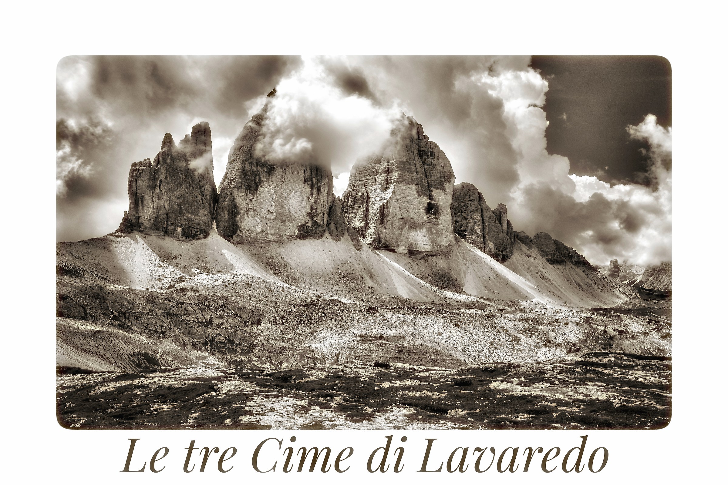 Three peaks of Lavaredo