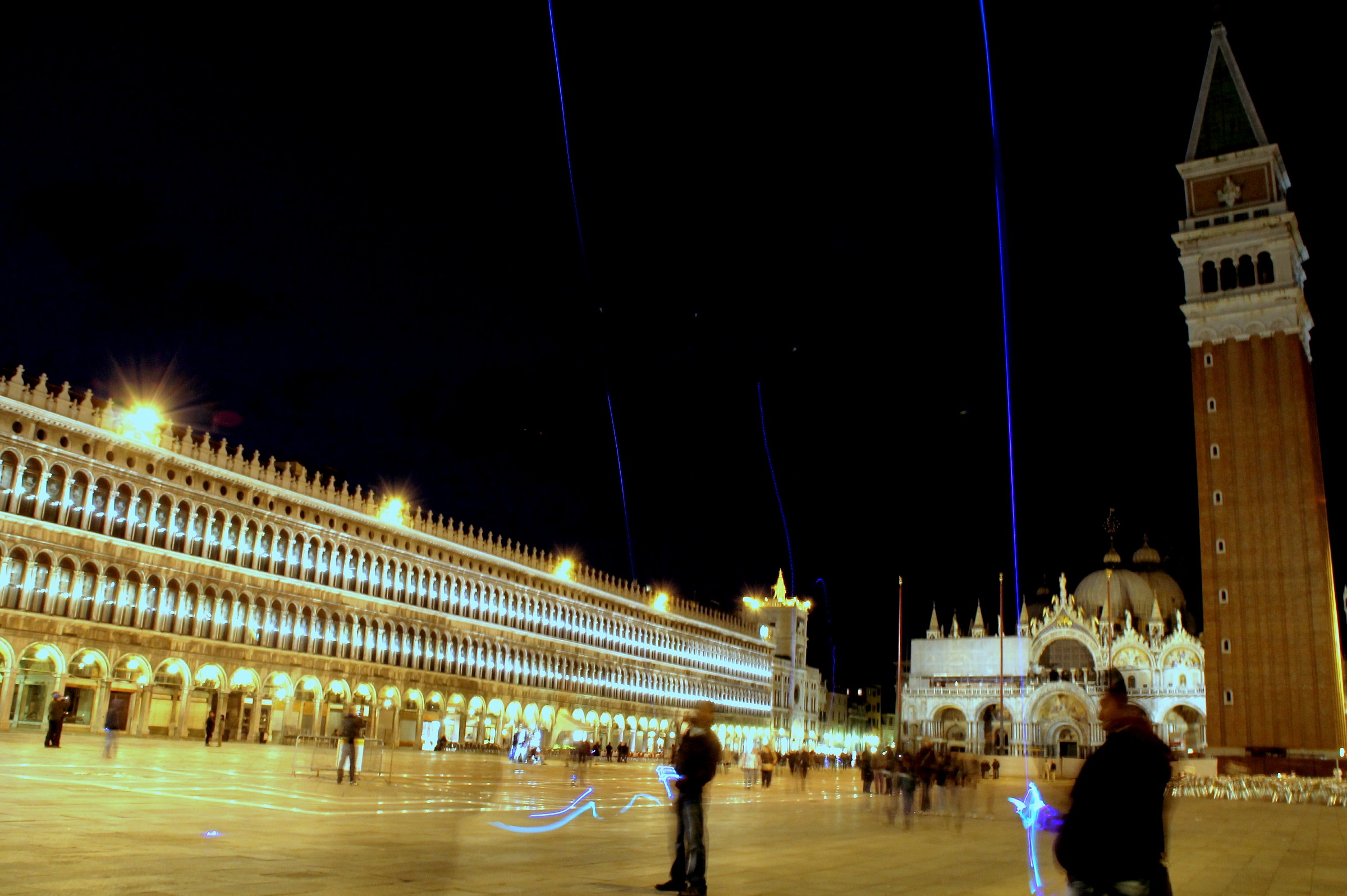 Piazza San Marco at night ....