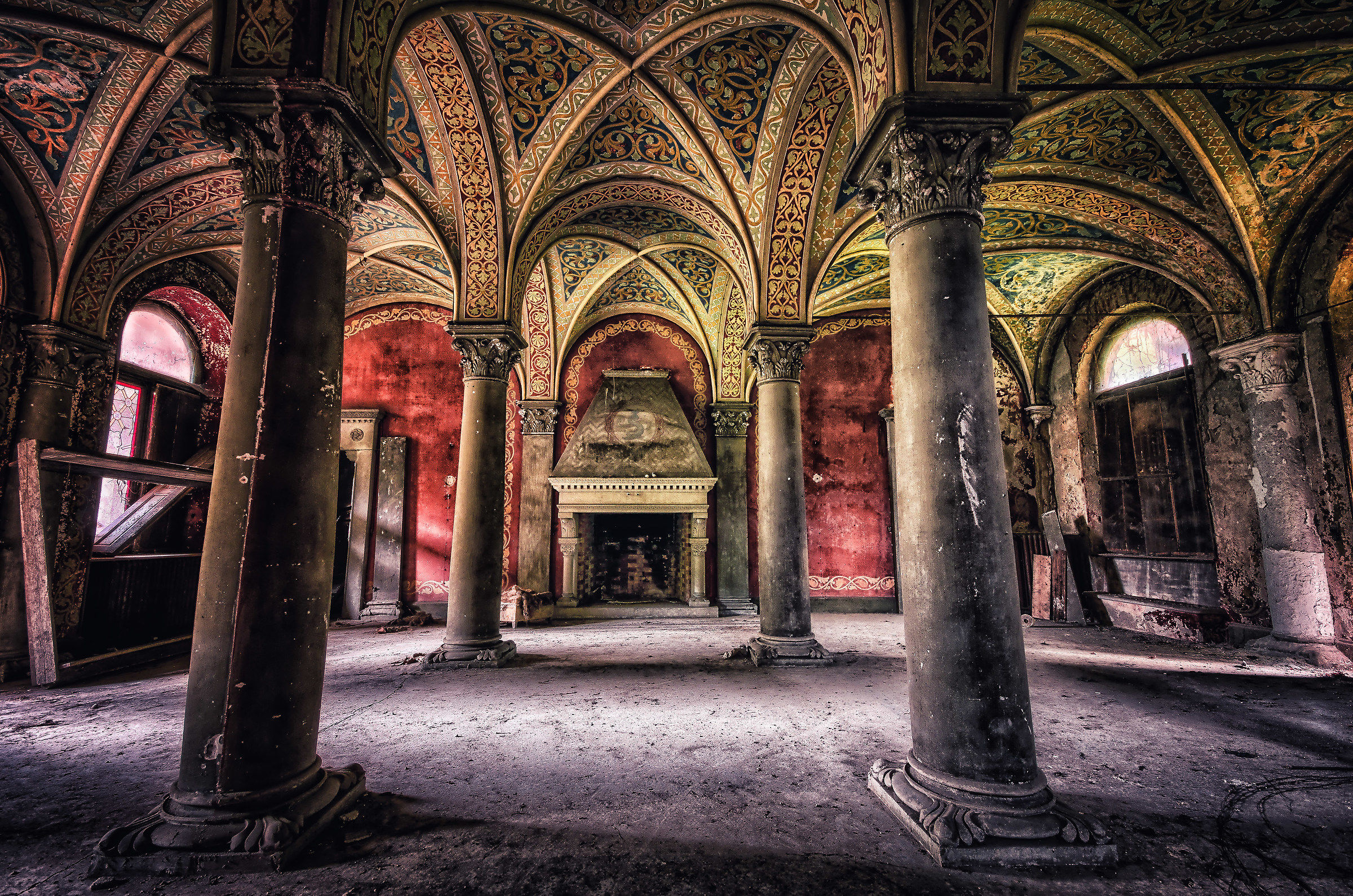 Fight fire with fire....Villa delle Catacombe