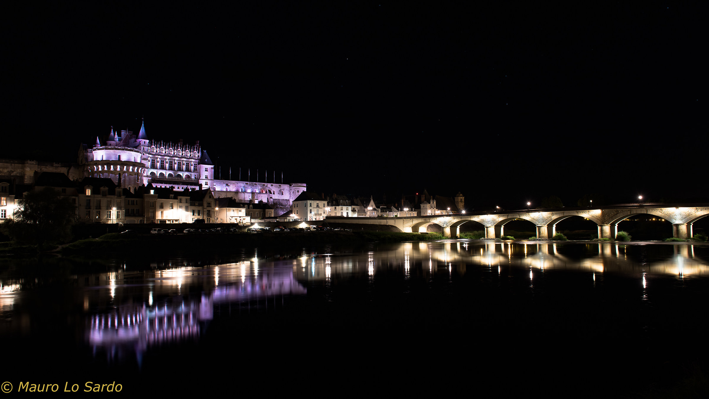 Amboise di notte
