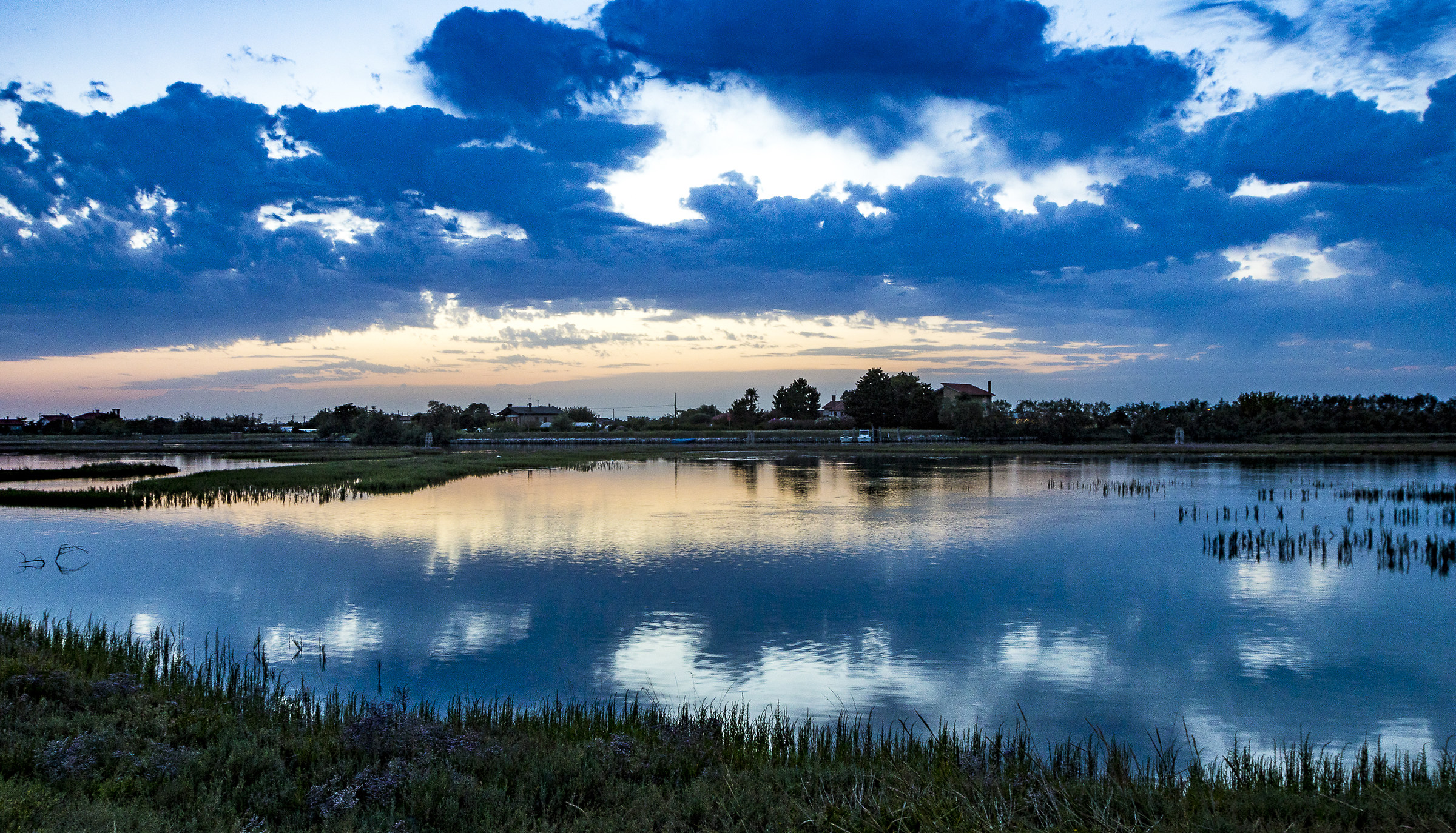 the eye in the clouds