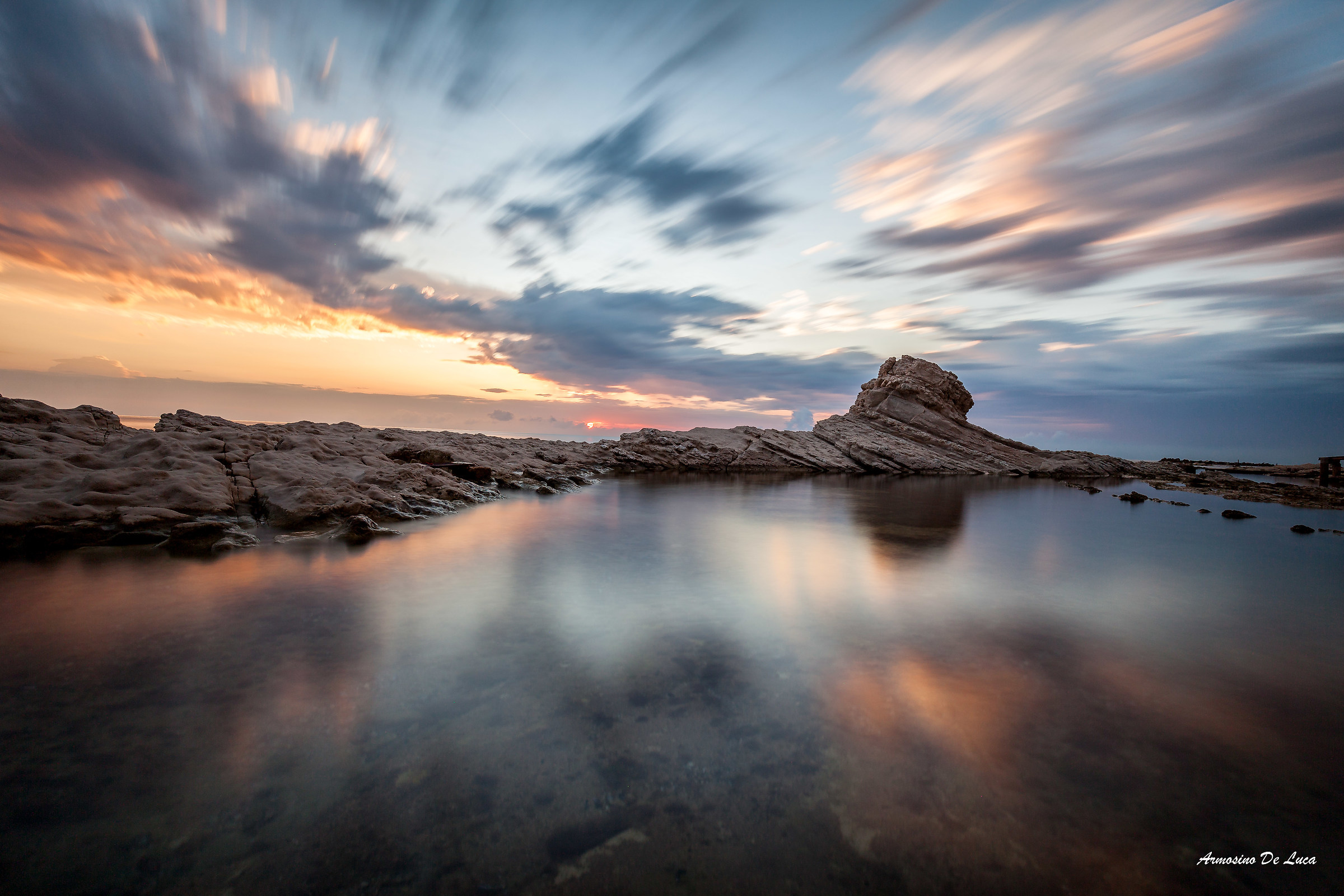 Alba alla Seggiola del Papa. Ancona.