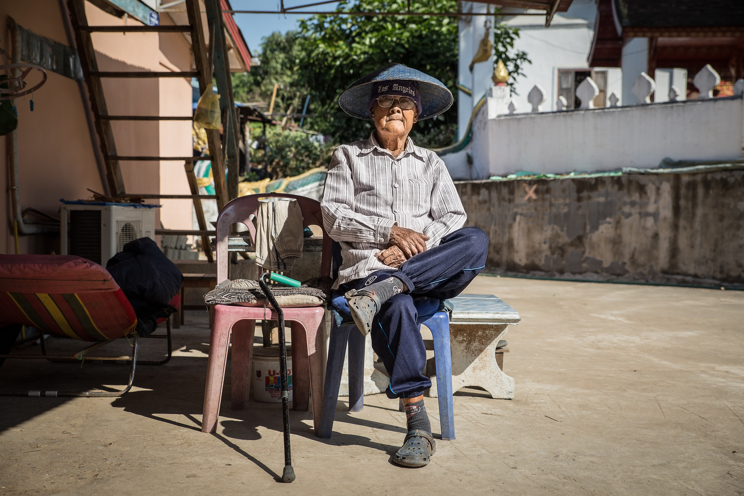 In attesa a Ban Xang Hai. Luang Prabang. Laos