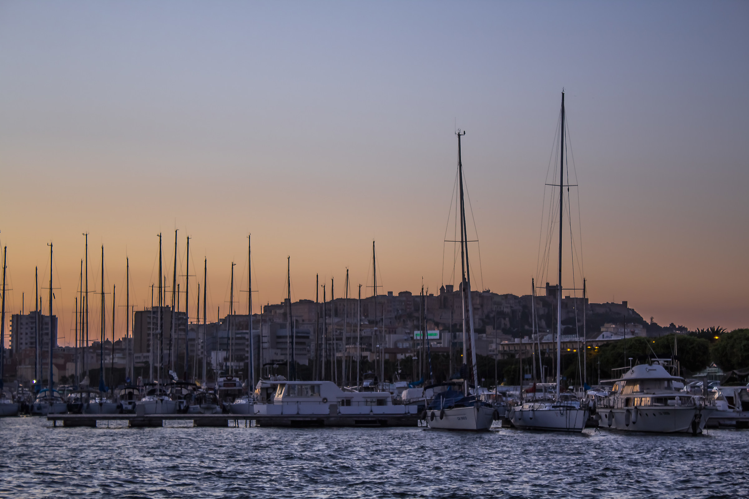 Different perspective of Cagliari