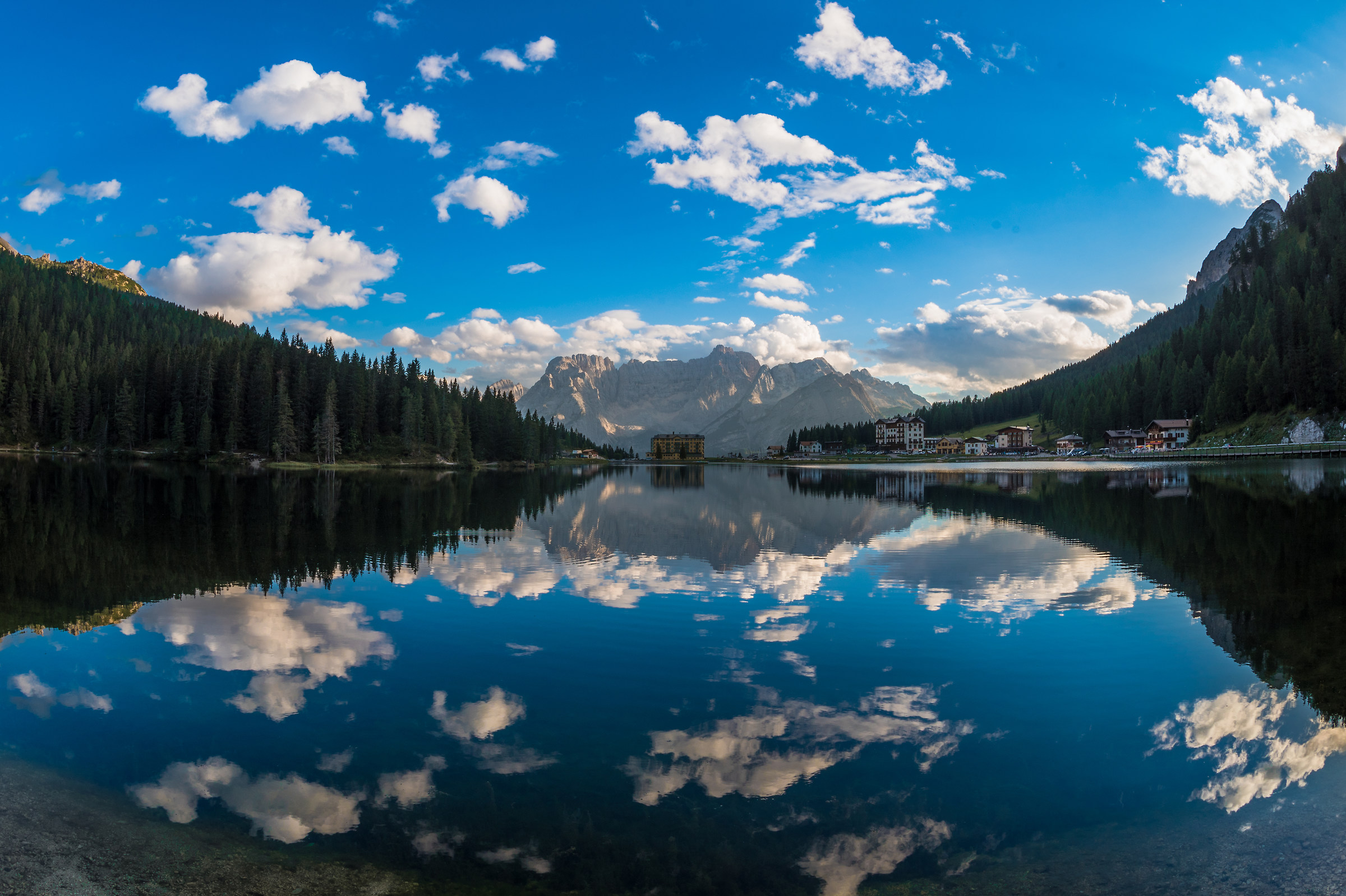 Rain of Nuovole in Misurina