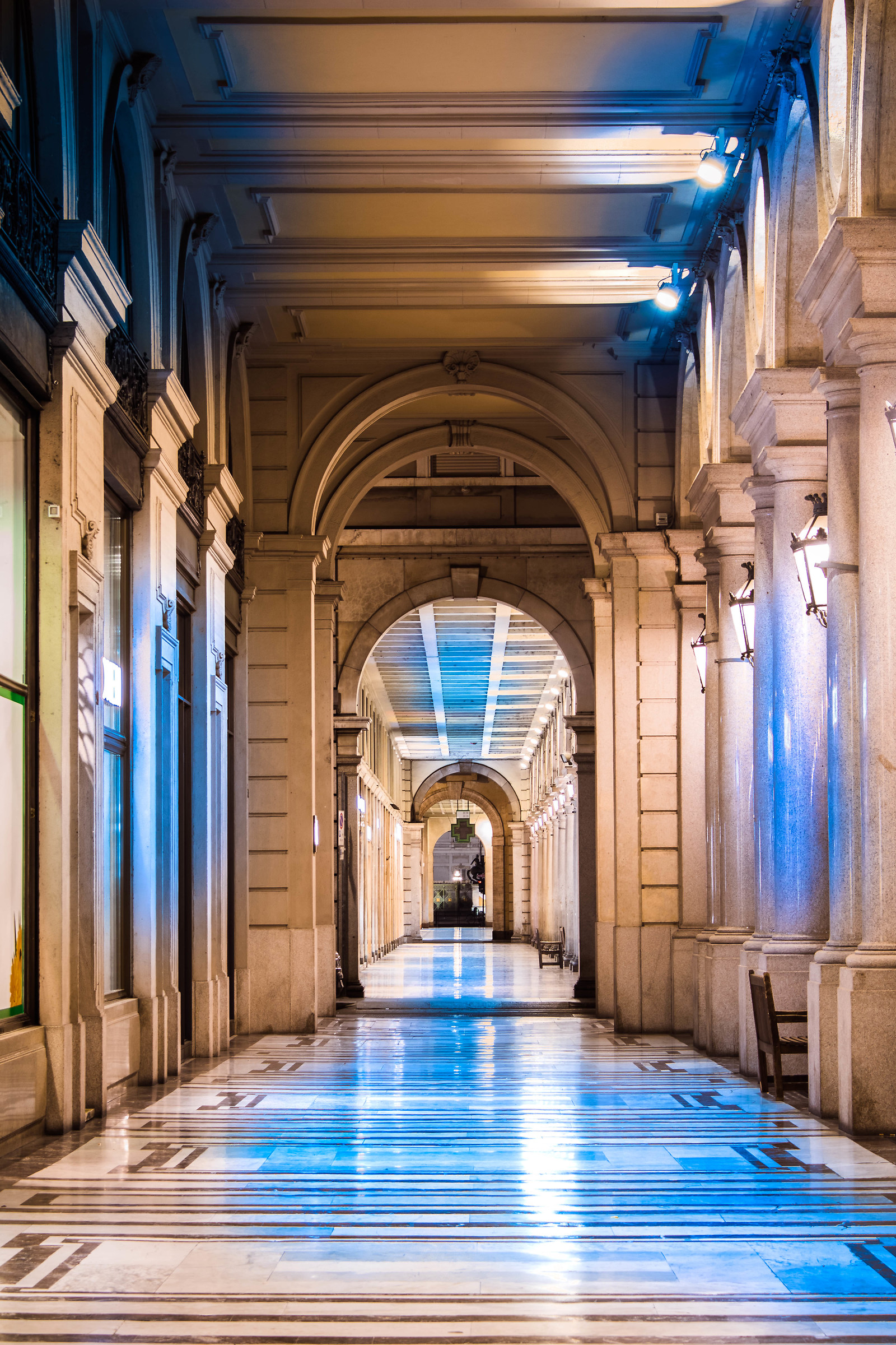 Strange Atmosphere in Via Roma ..