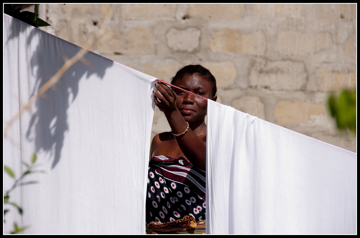 Lies the laundry ...